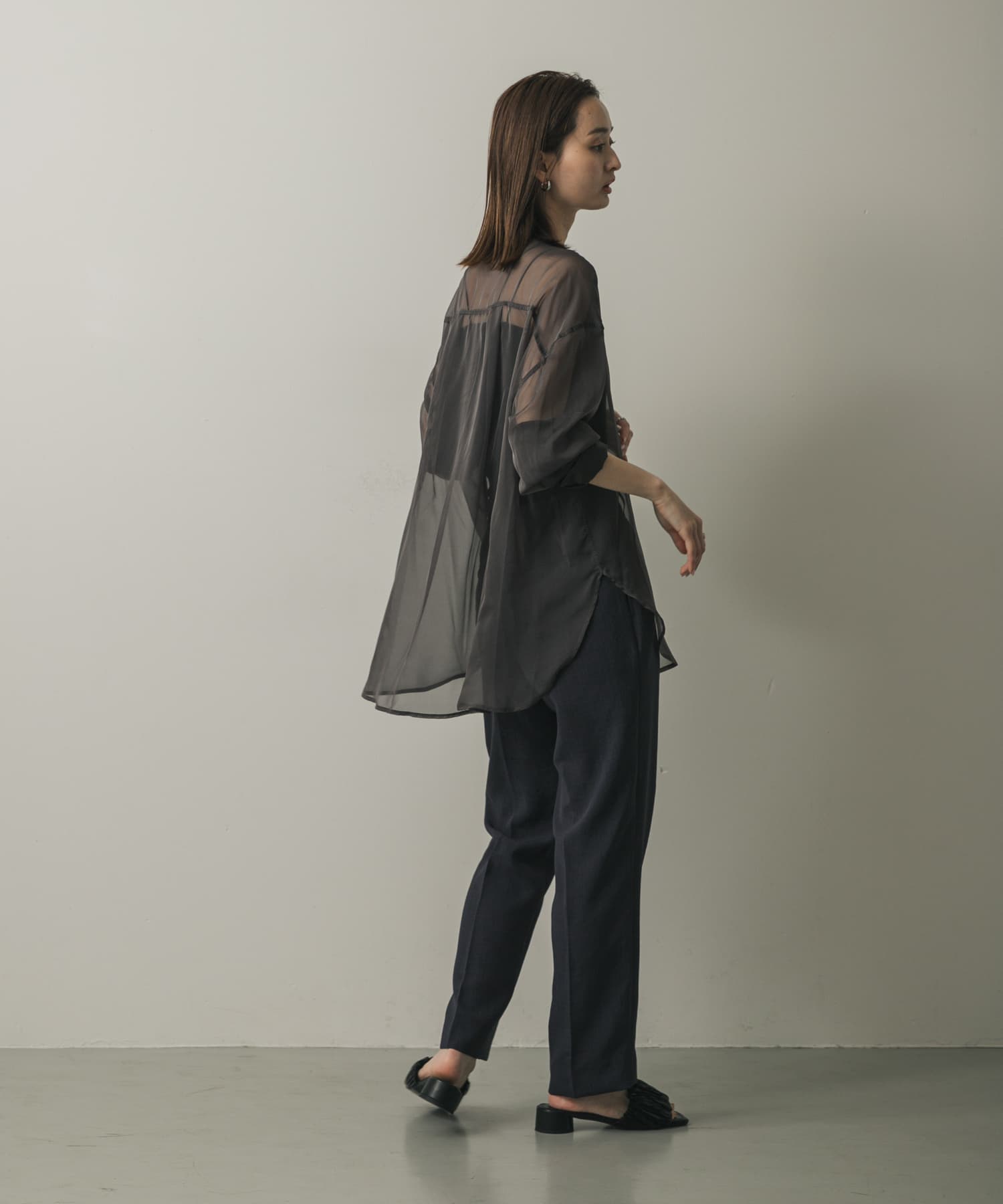 身長：169cm サイズ：L