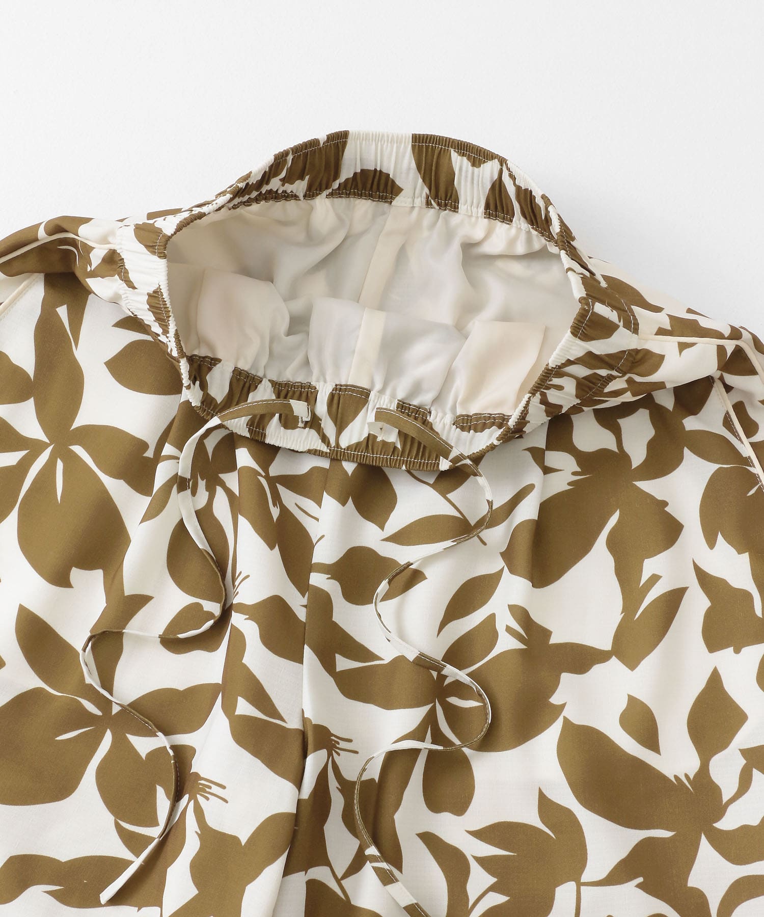 リーフプリントイージーパンツ IVO×CML S