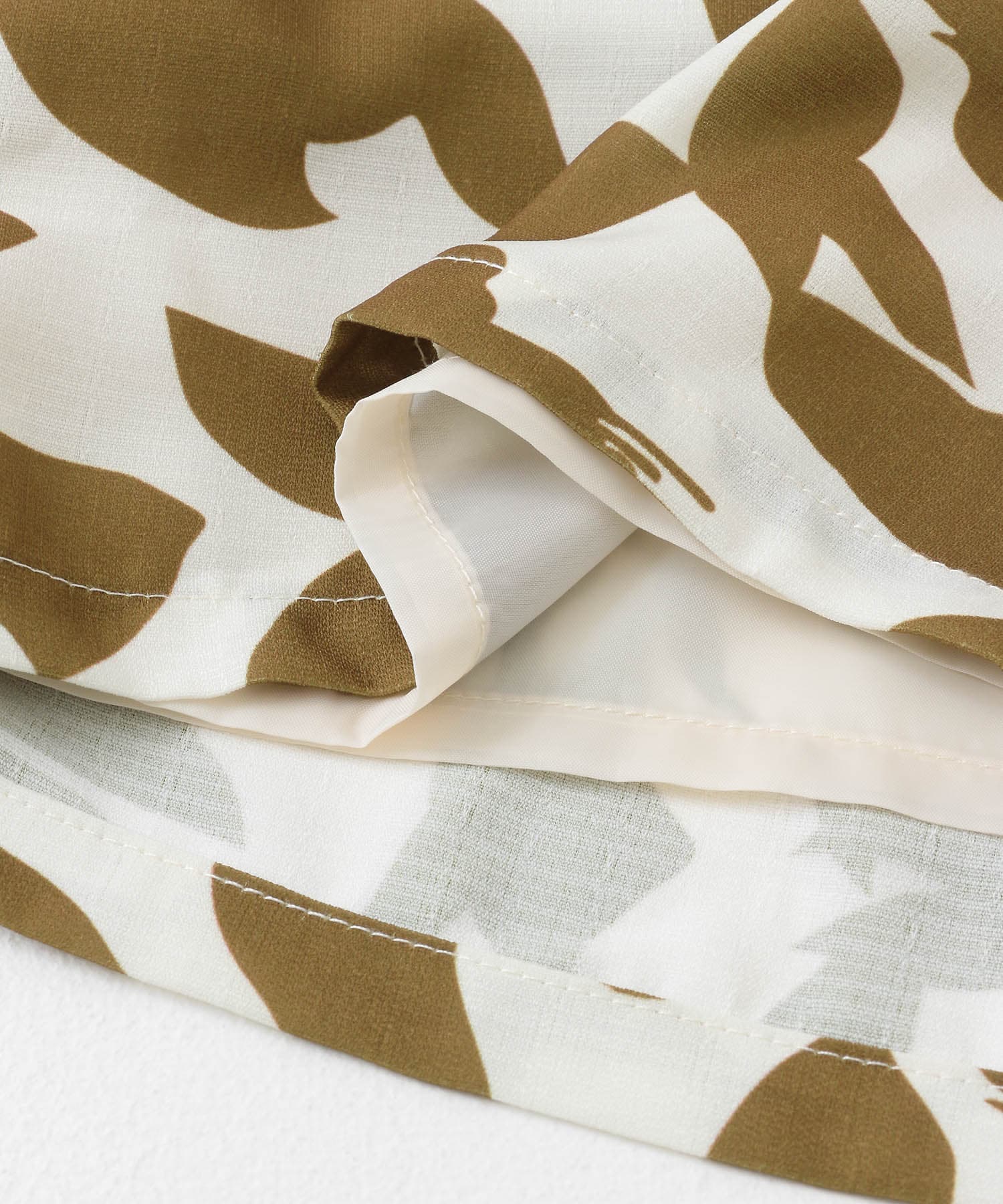 リーフプリントイージーパンツ IVO×CML S