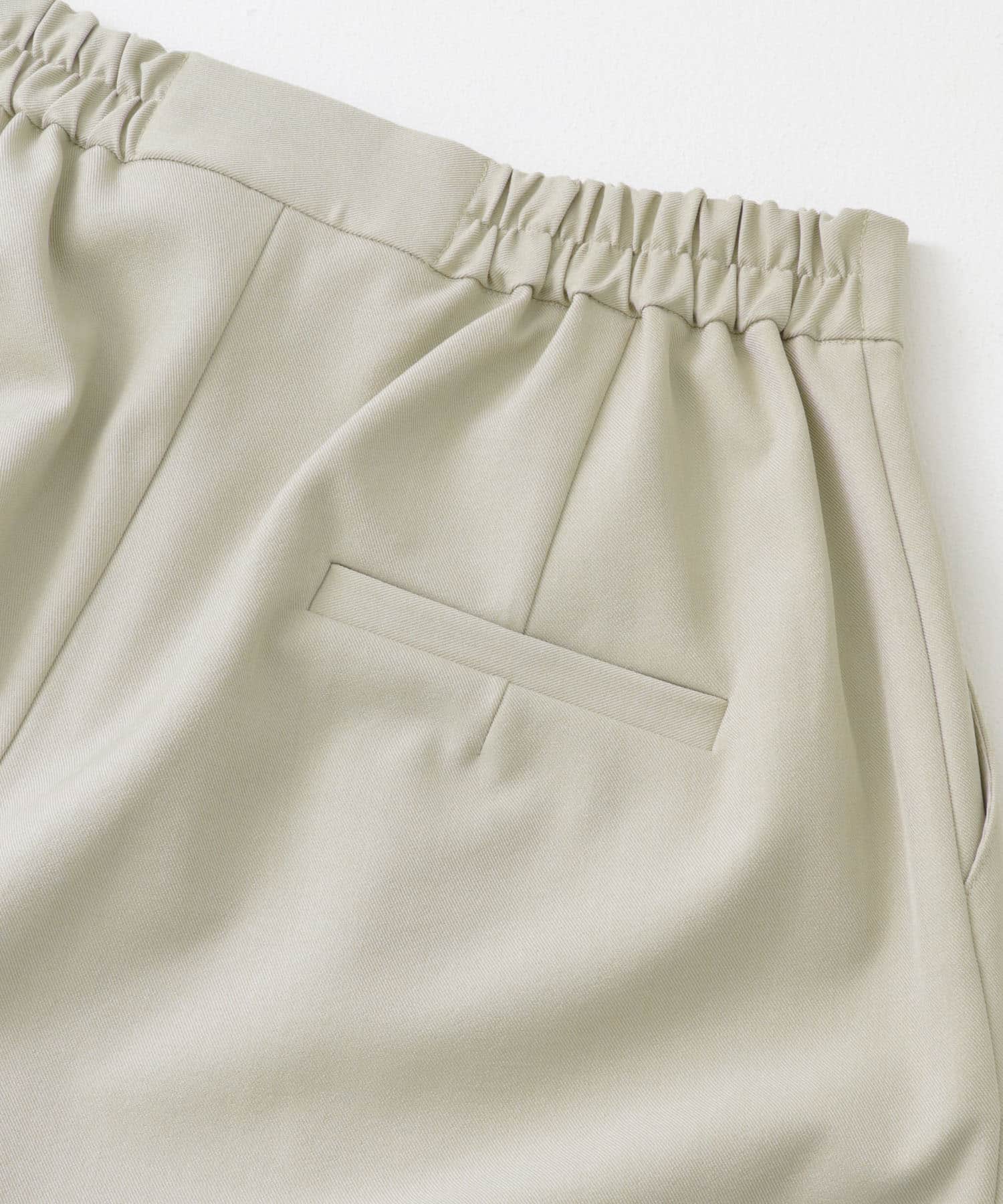 センターシームカーブパンツ BEIGE S