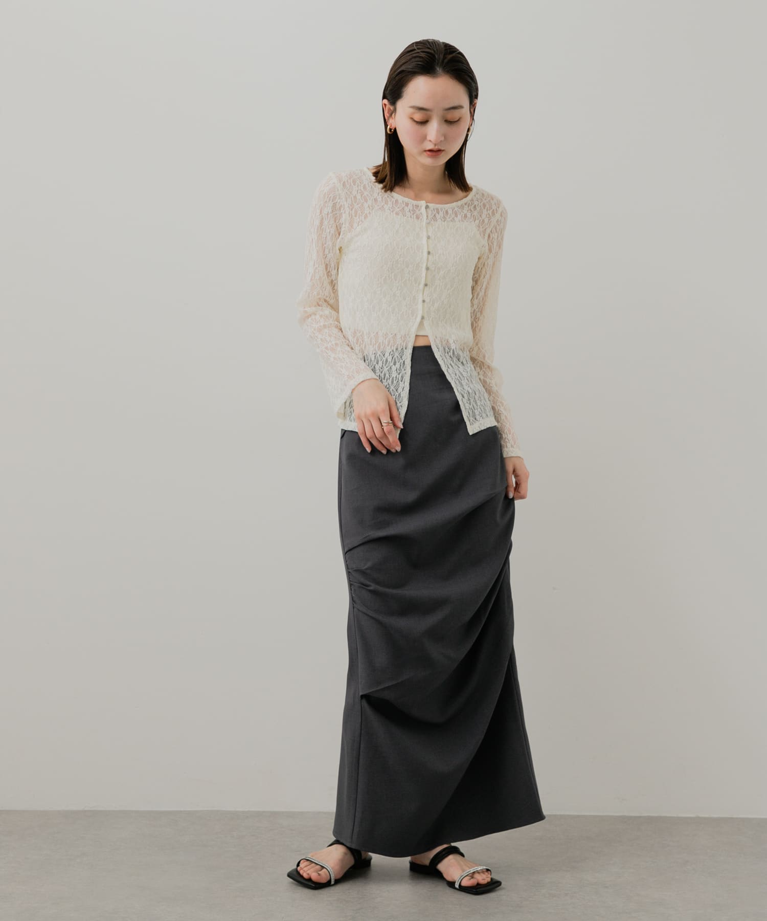 身長：169cm サイズ：M