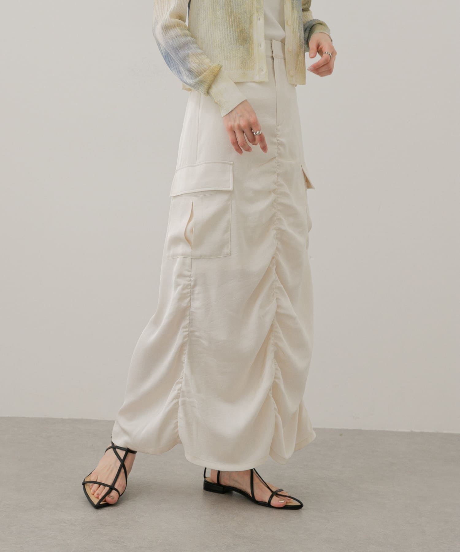 身長：169cm サイズ：one