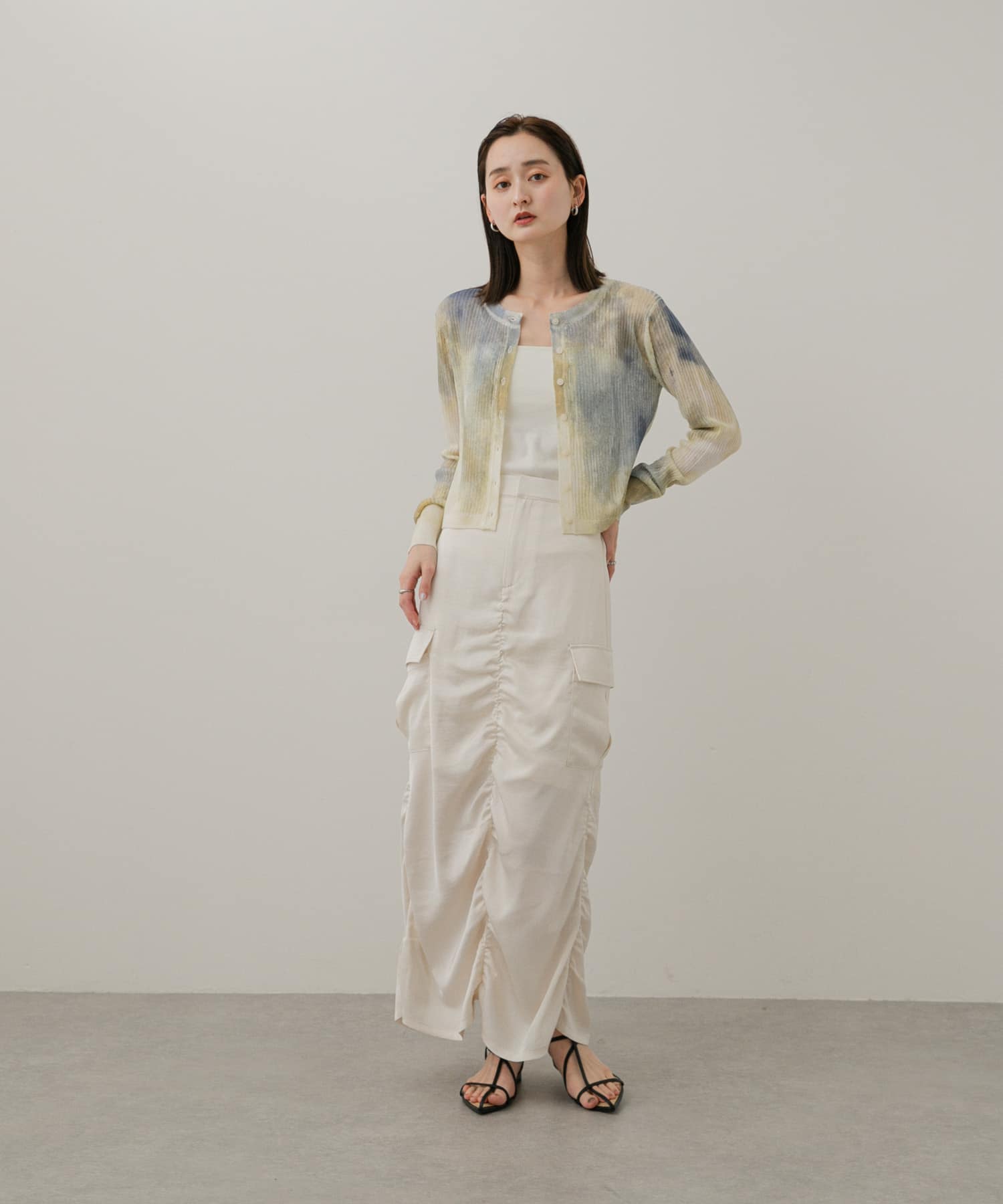 身長：169cm サイズ：one