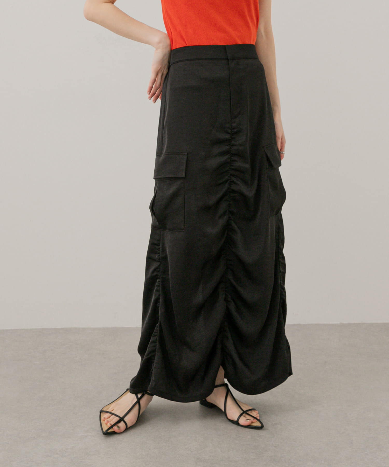 身長：169cm サイズ：one