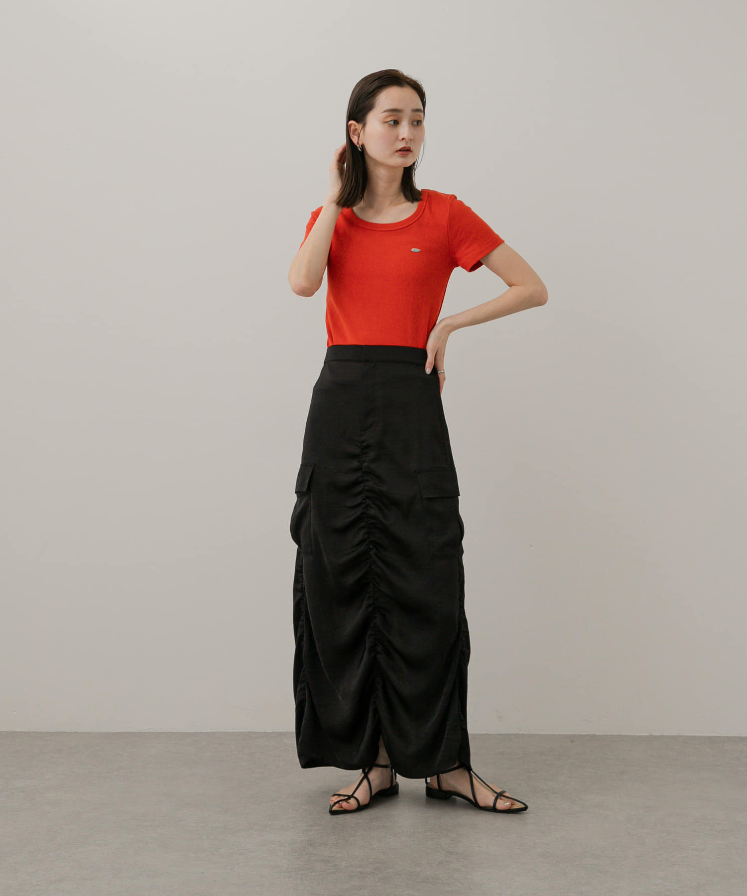 身長：169cm サイズ：one