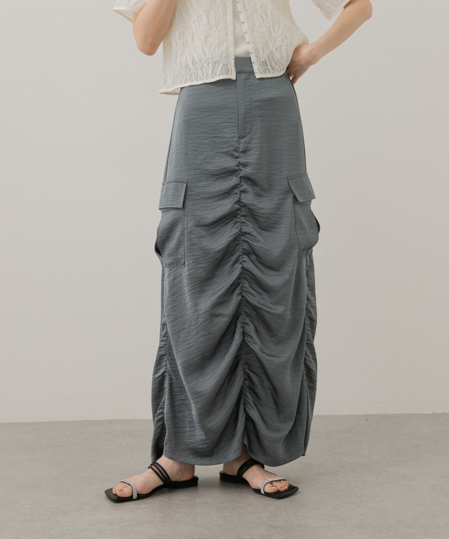 身長：169cm サイズ：one