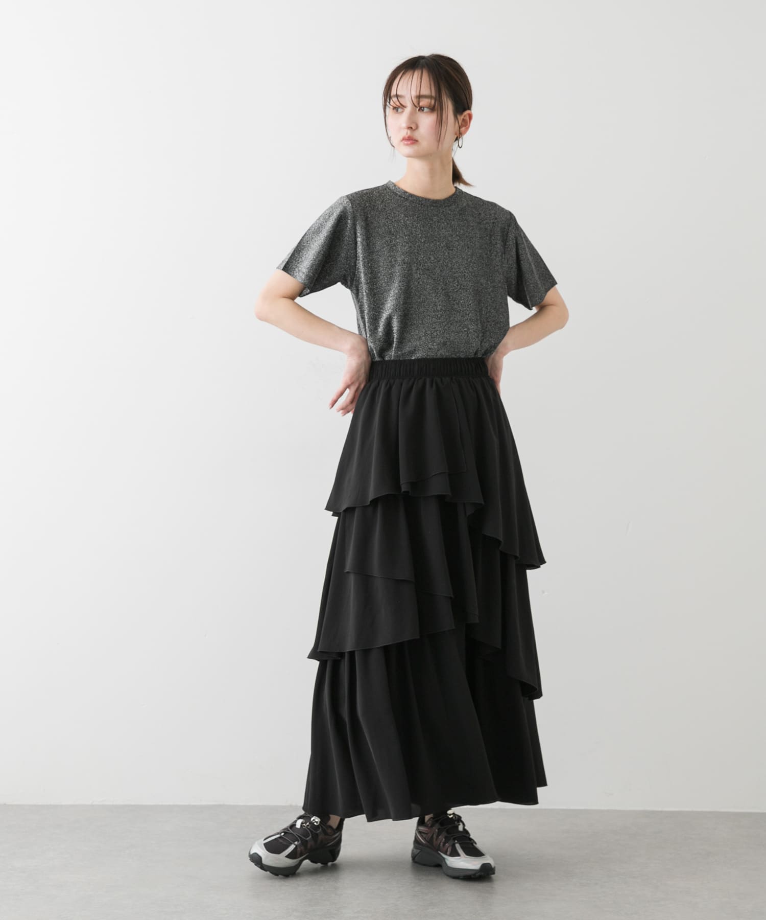 身長：169cm サイズ：one