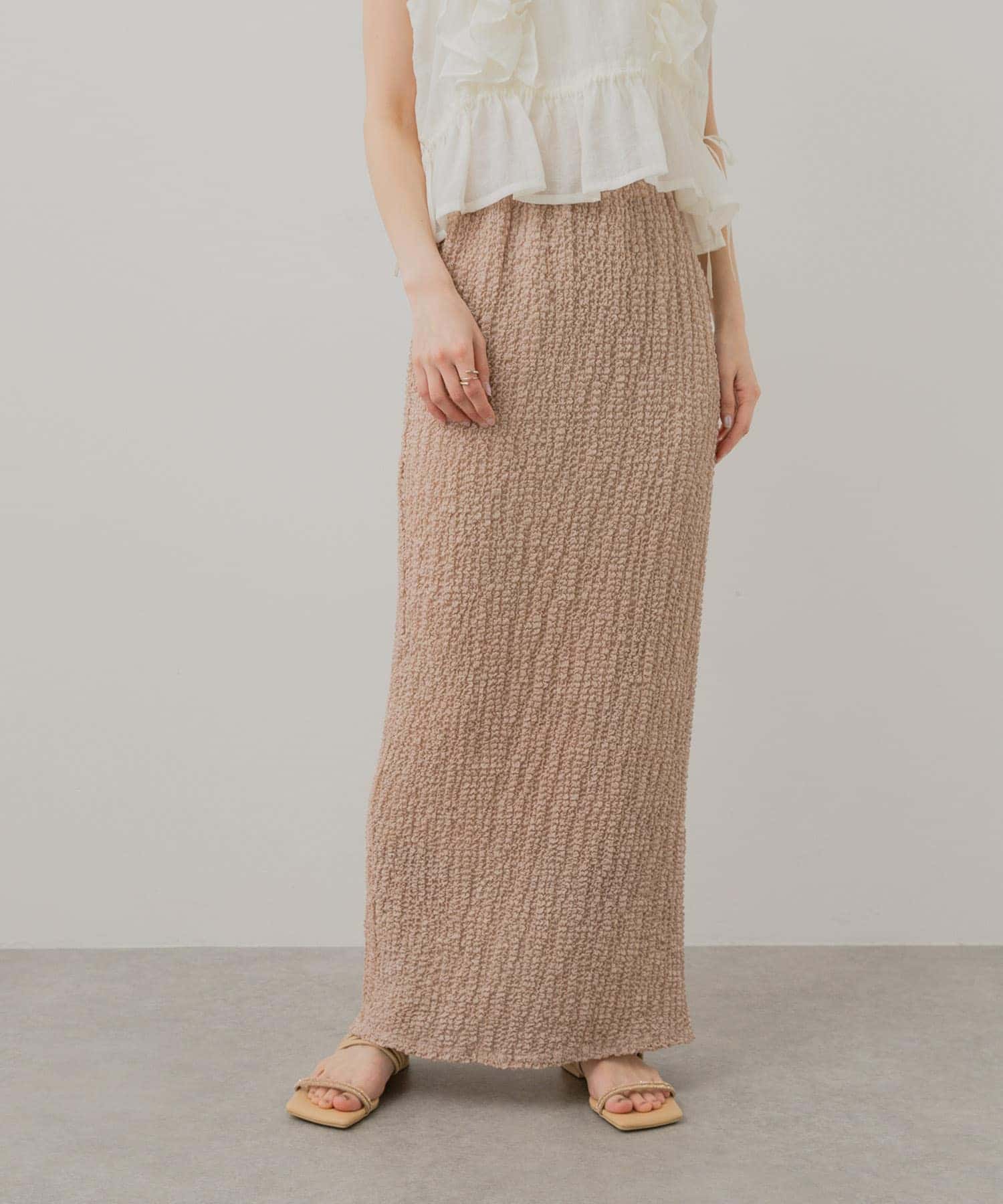 身長：169cm サイズ：one