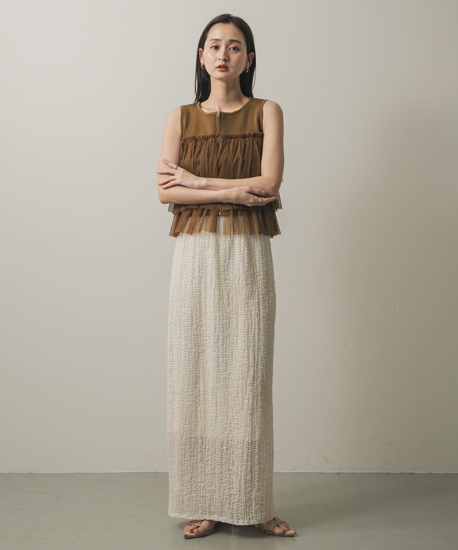 身長：169cm サイズ：one