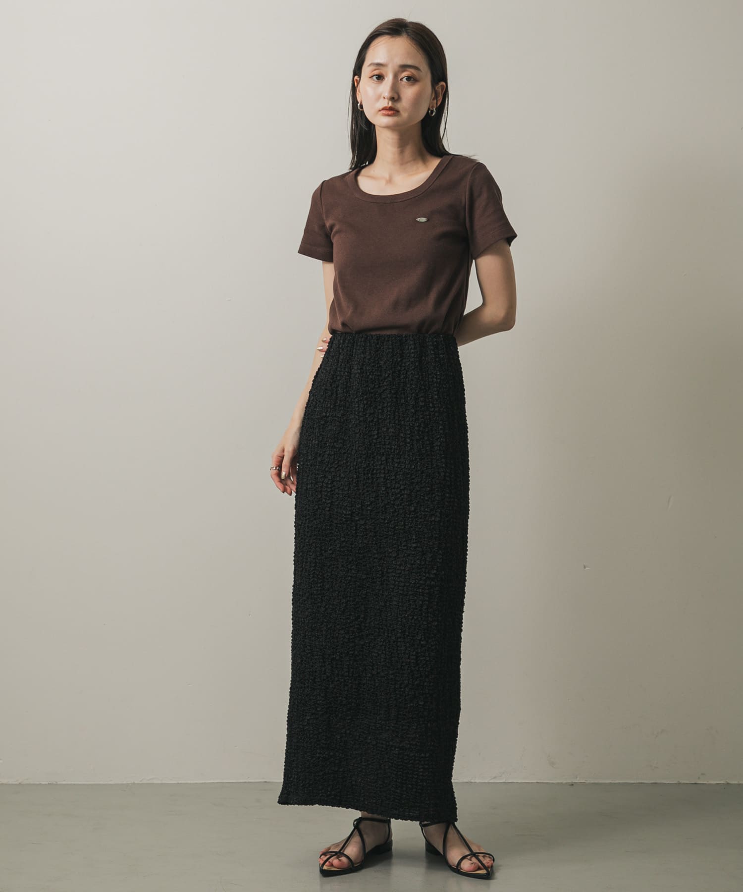 身長：169cm サイズ：one