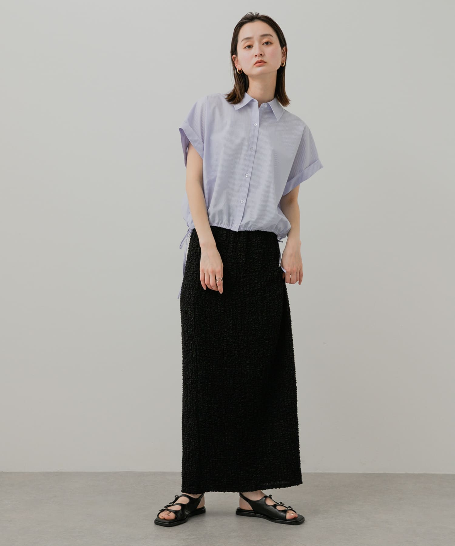 身長：169cm サイズ：one