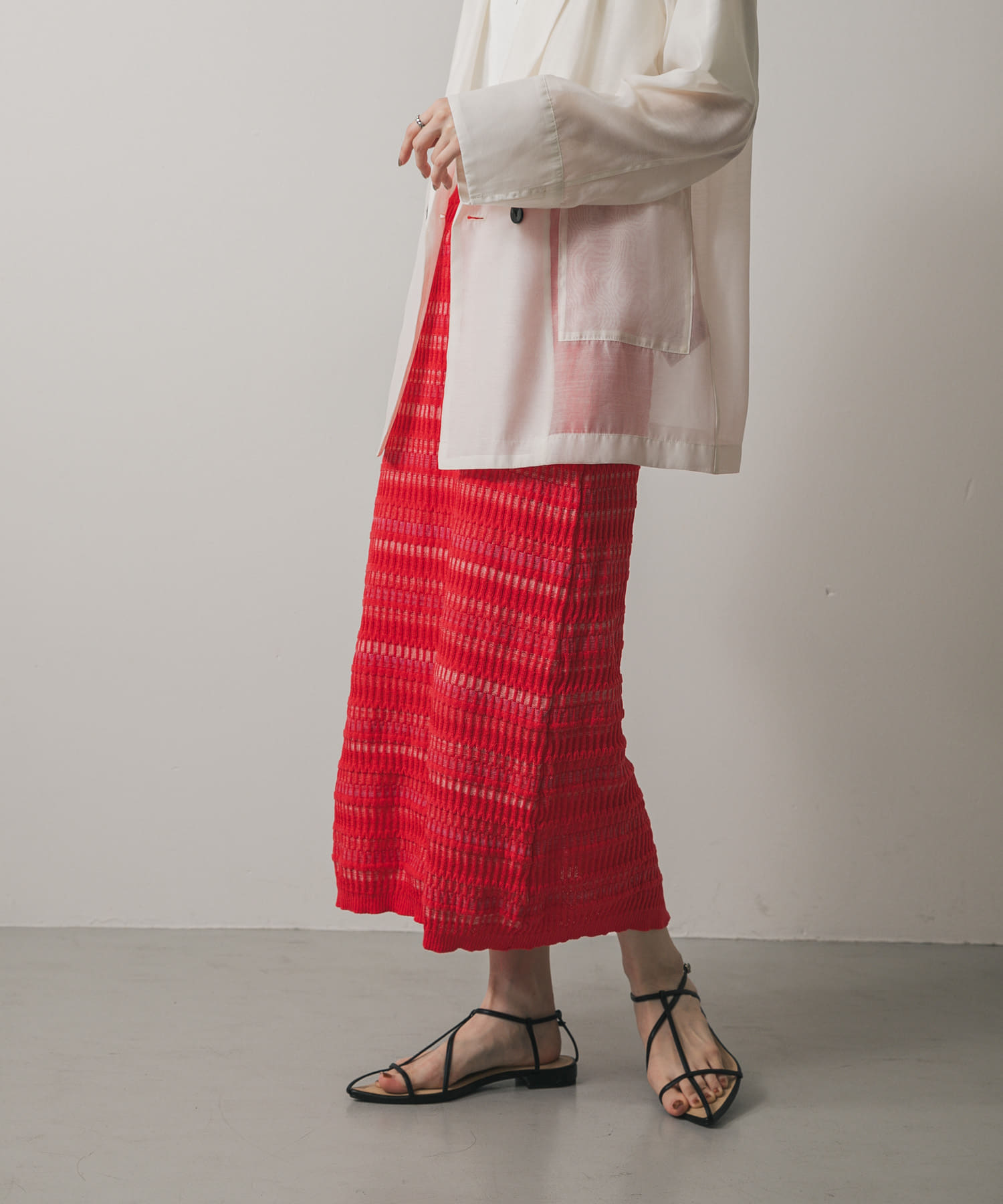 身長：169cm サイズ：one