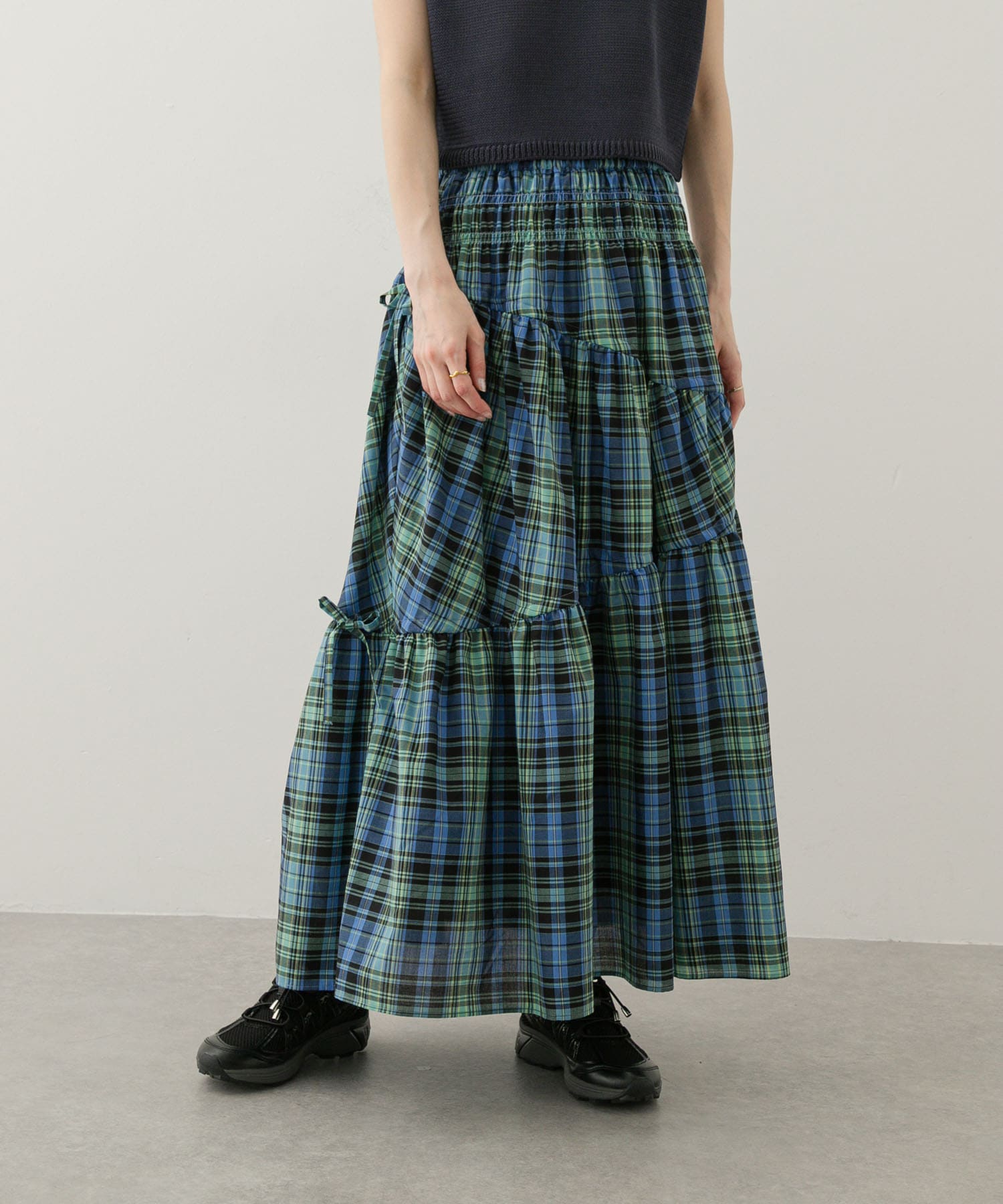 身長：169cm サイズ：one