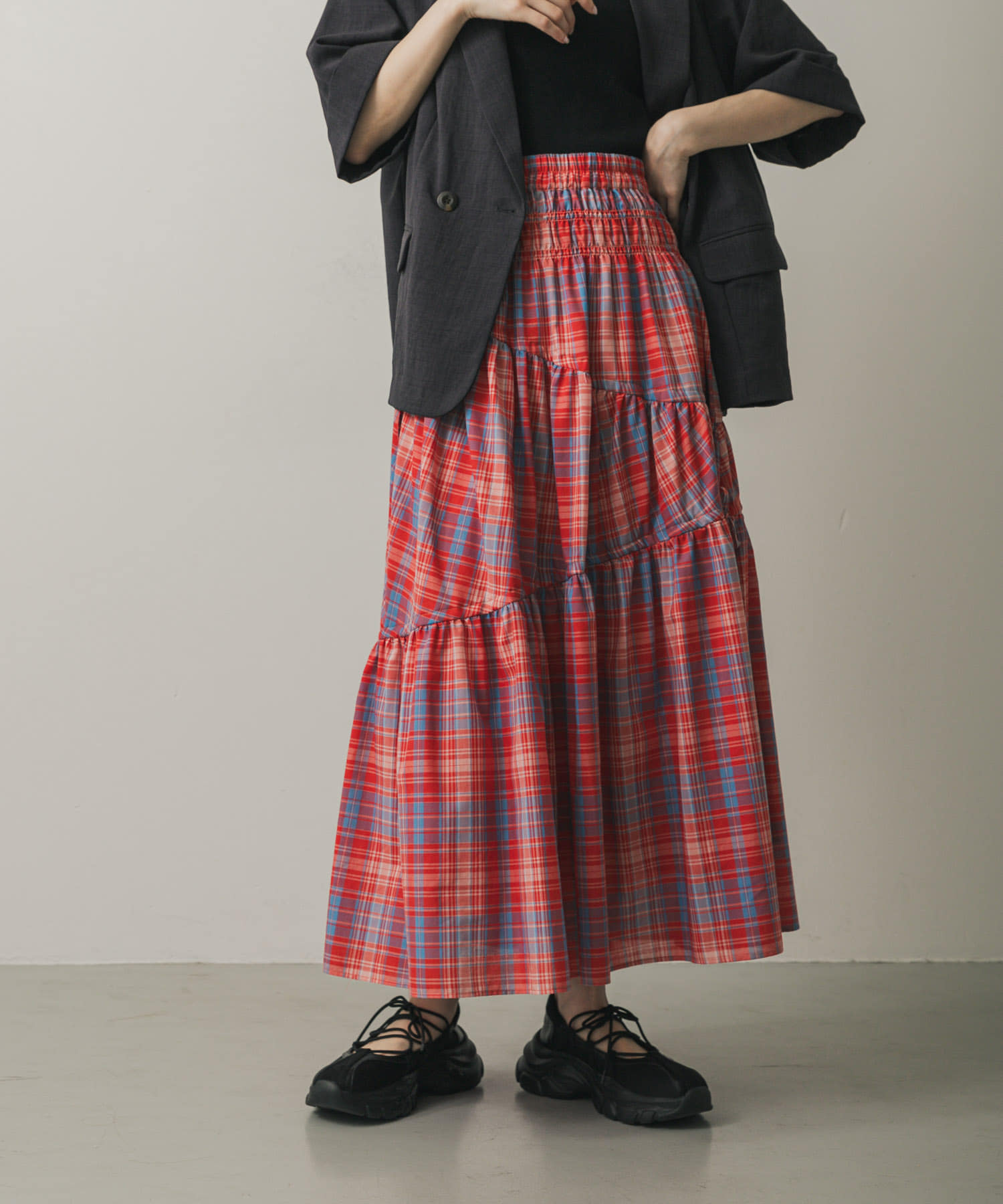 身長：169cm サイズ：one