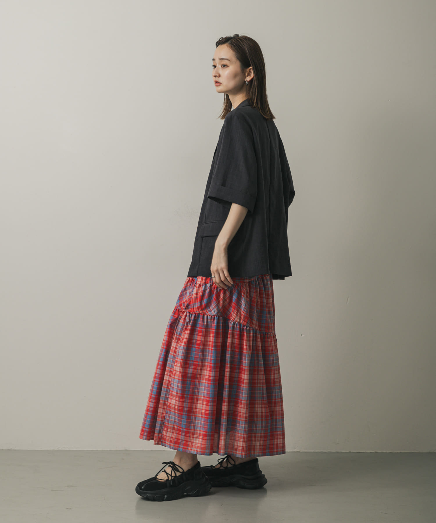 身長：169cm サイズ：one