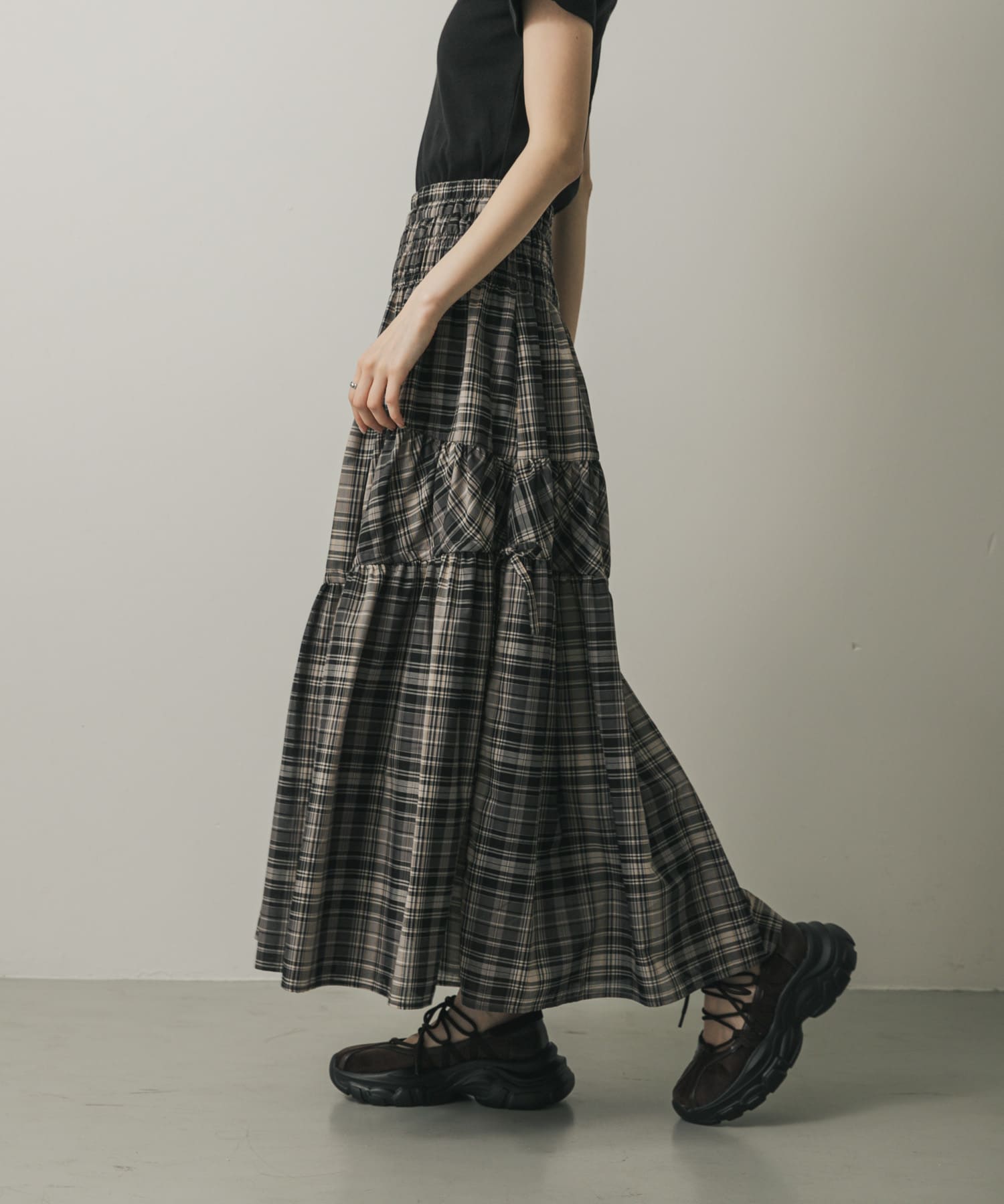 身長：169cm サイズ：one