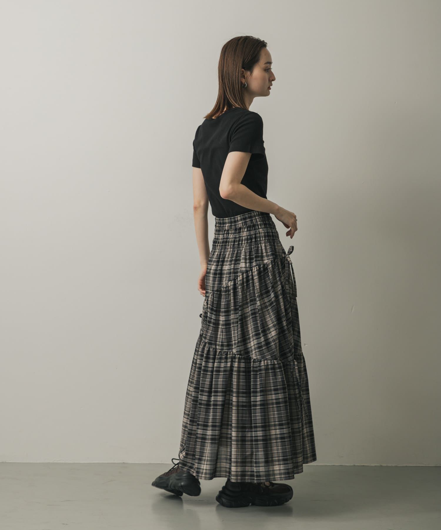 身長：169cm サイズ：one