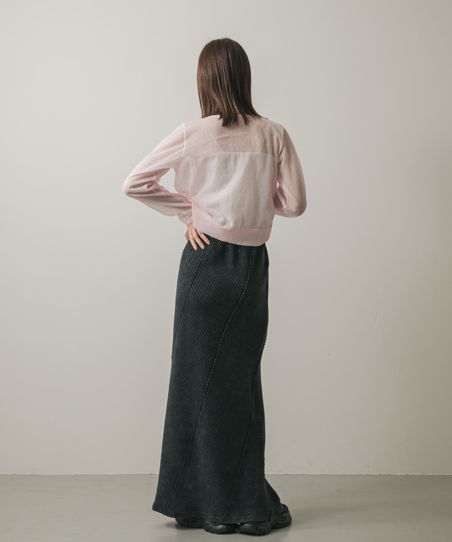 身長：169cm サイズ：one