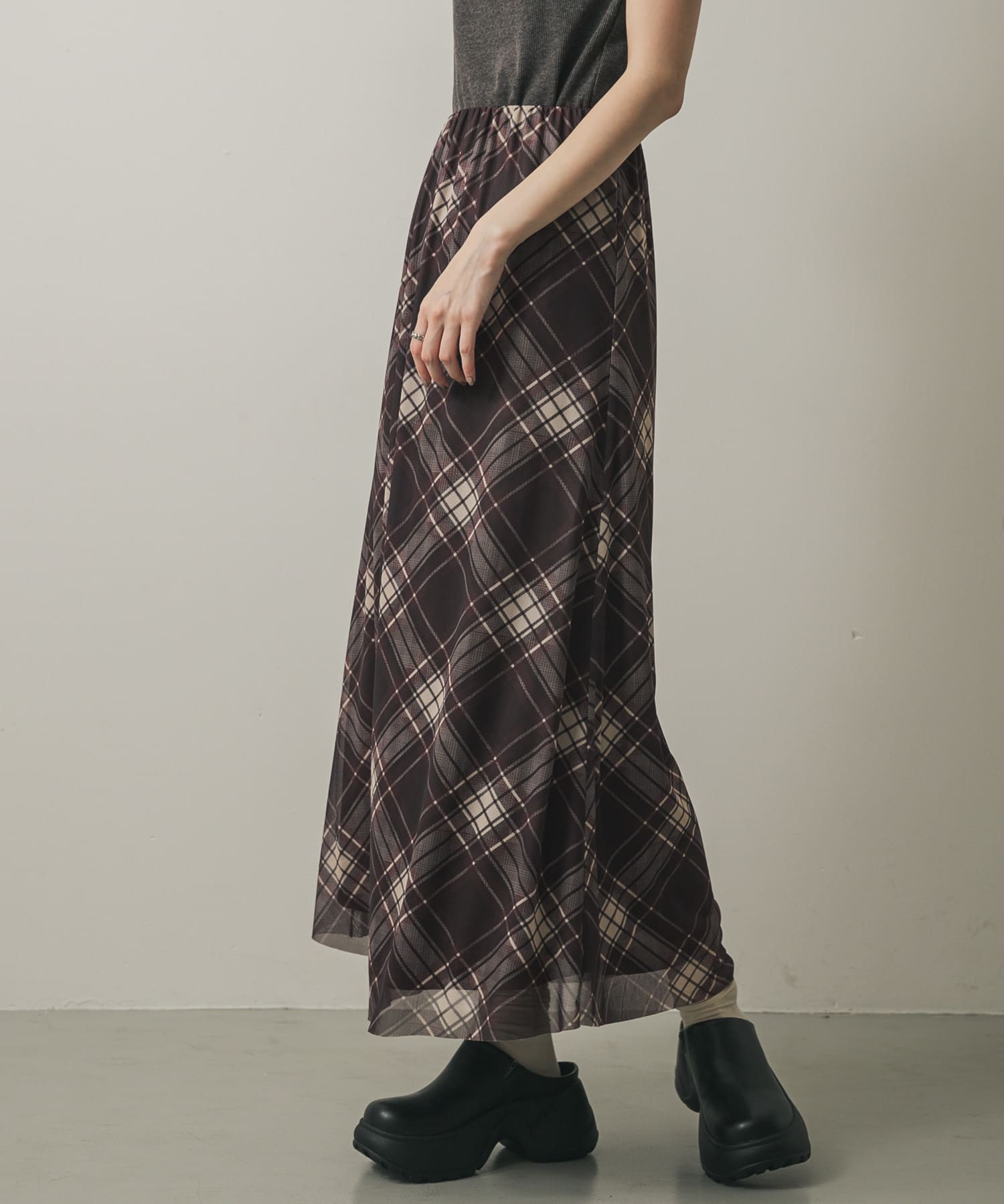 身長：169cm サイズ：one
