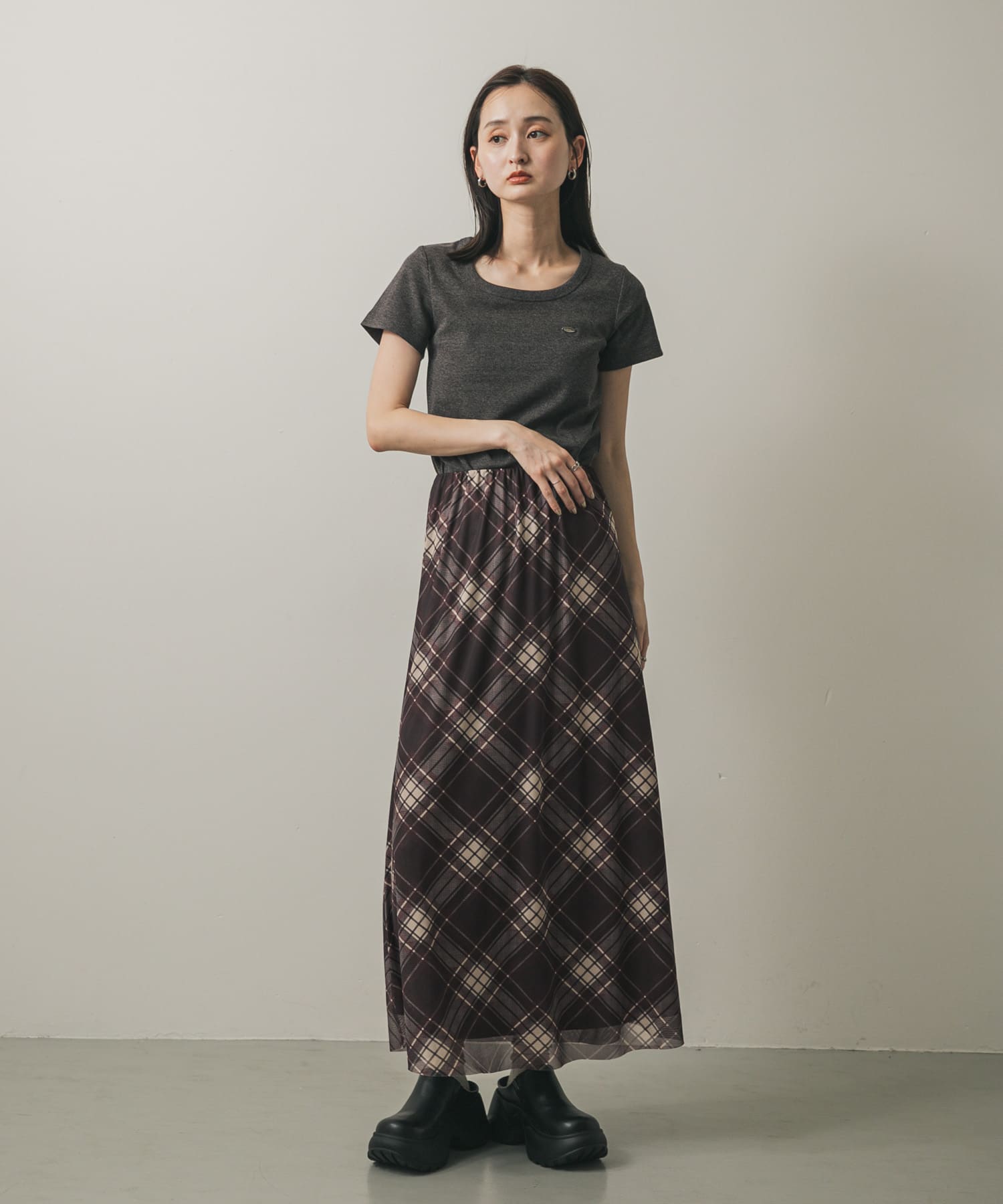 身長：169cm サイズ：one