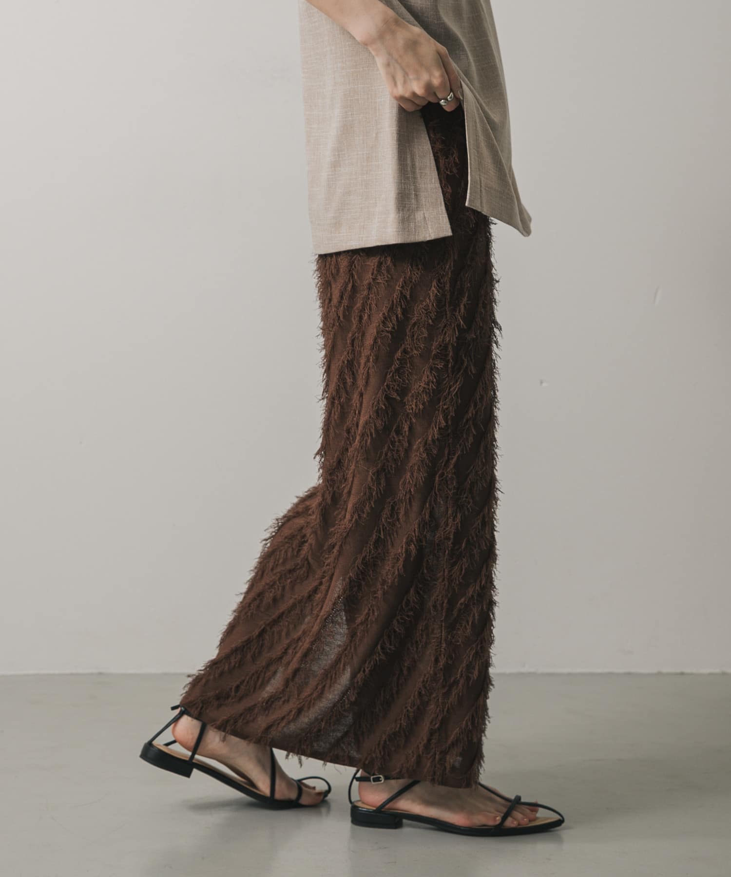 身長：169cm サイズ：one