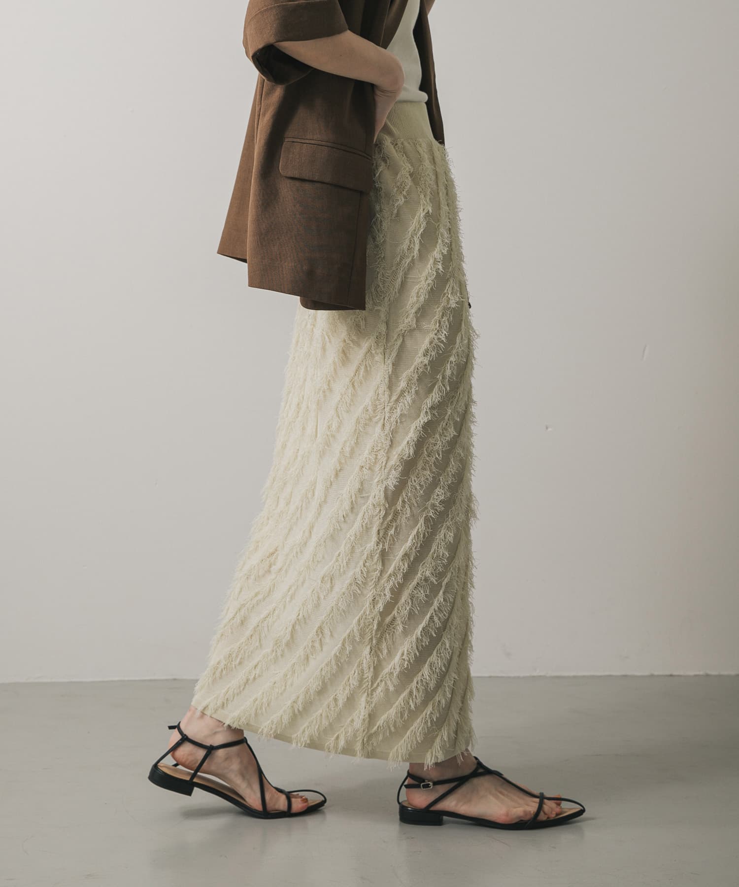 身長：169cm サイズ：one