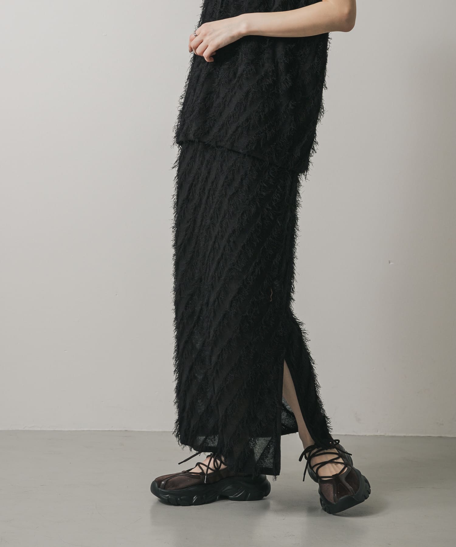 身長：169cm サイズ：one