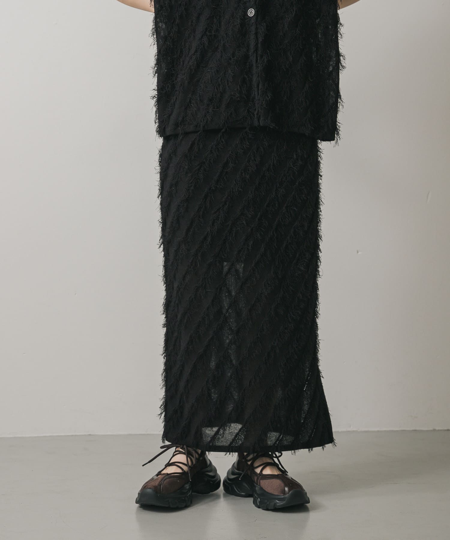 身長：169cm サイズ：one