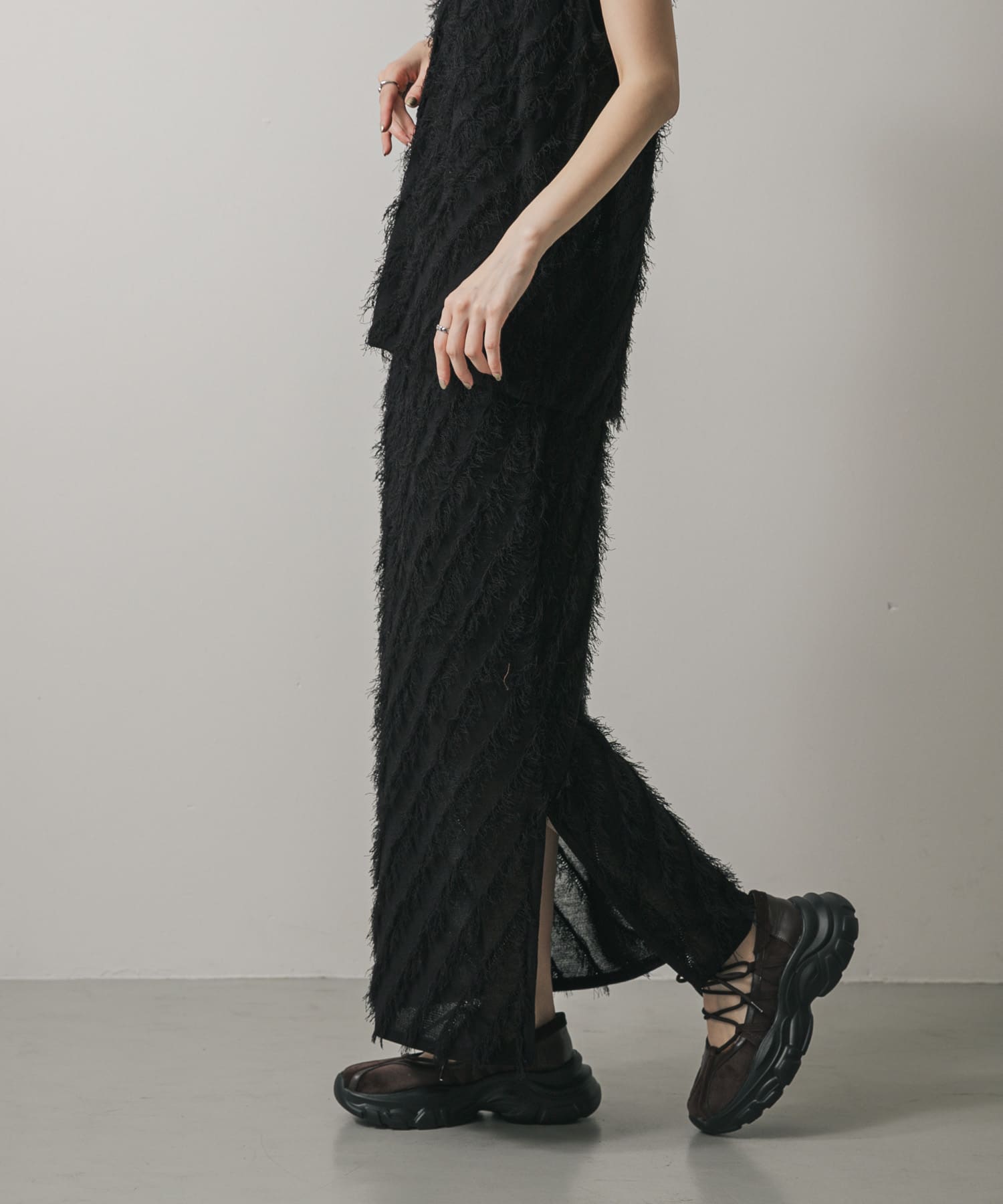身長：169cm サイズ：one