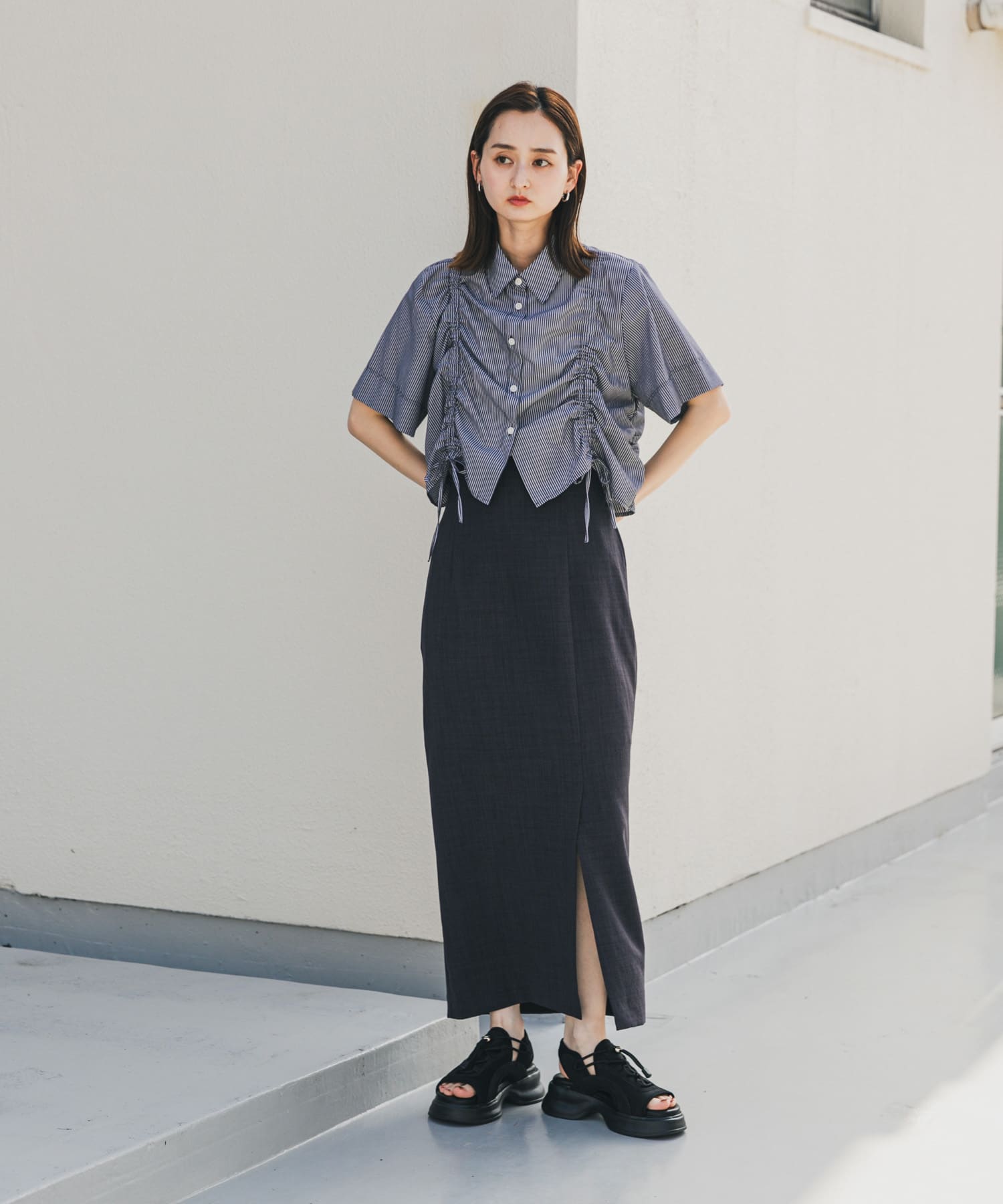 身長：169cm サイズ：L