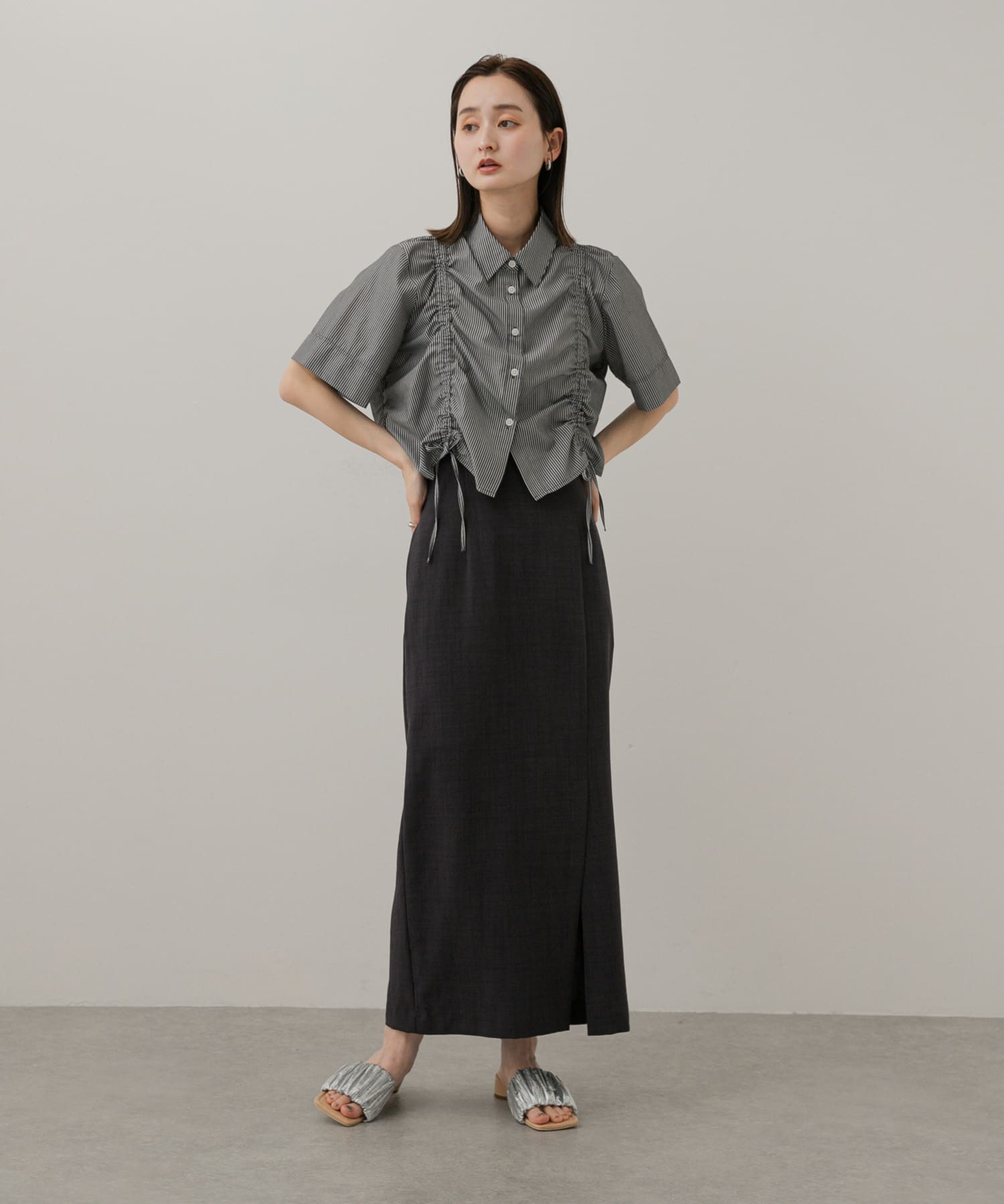 身長：169cm サイズ：L