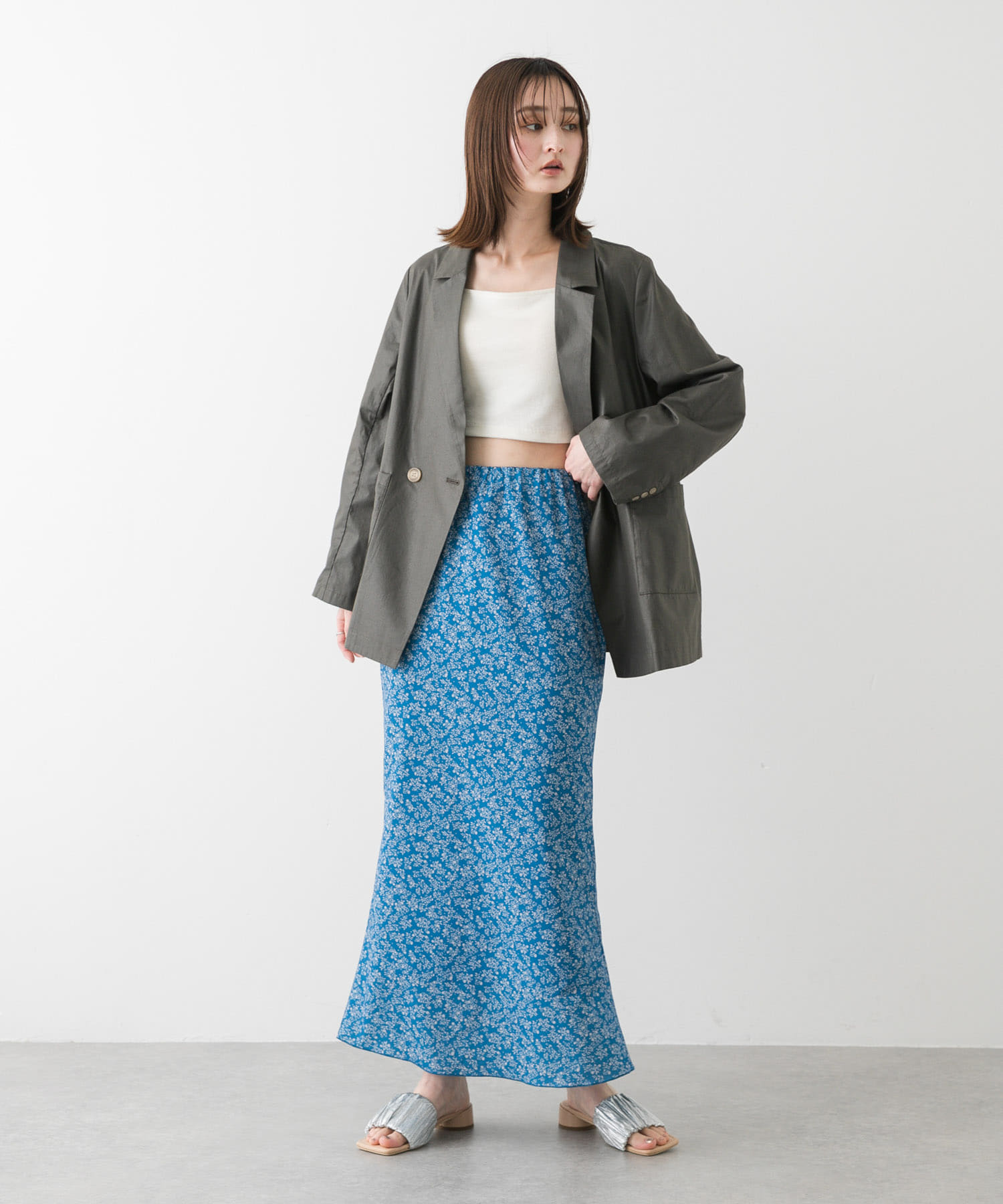 身長：169cm サイズ：one