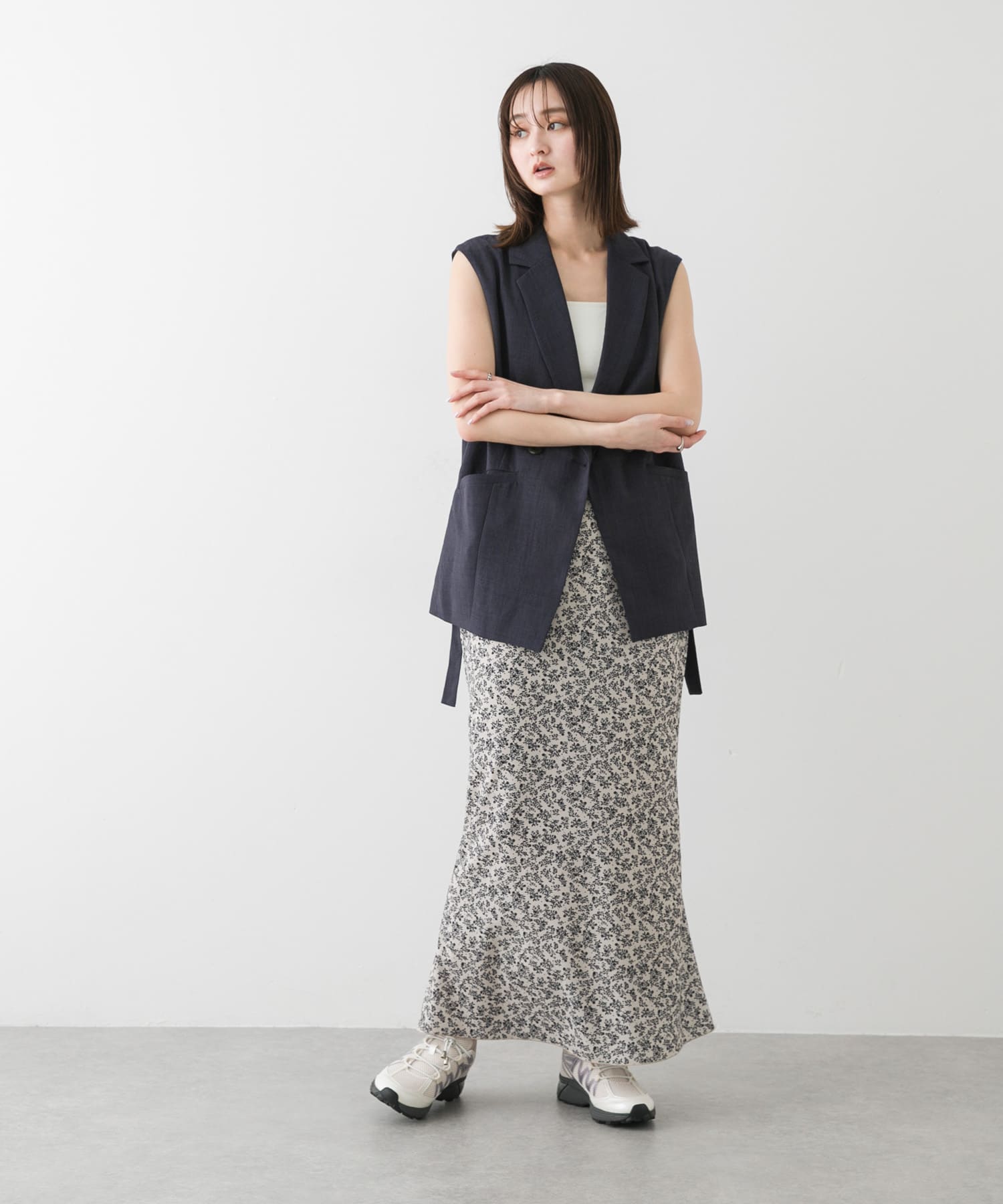 身長：169cm サイズ：one