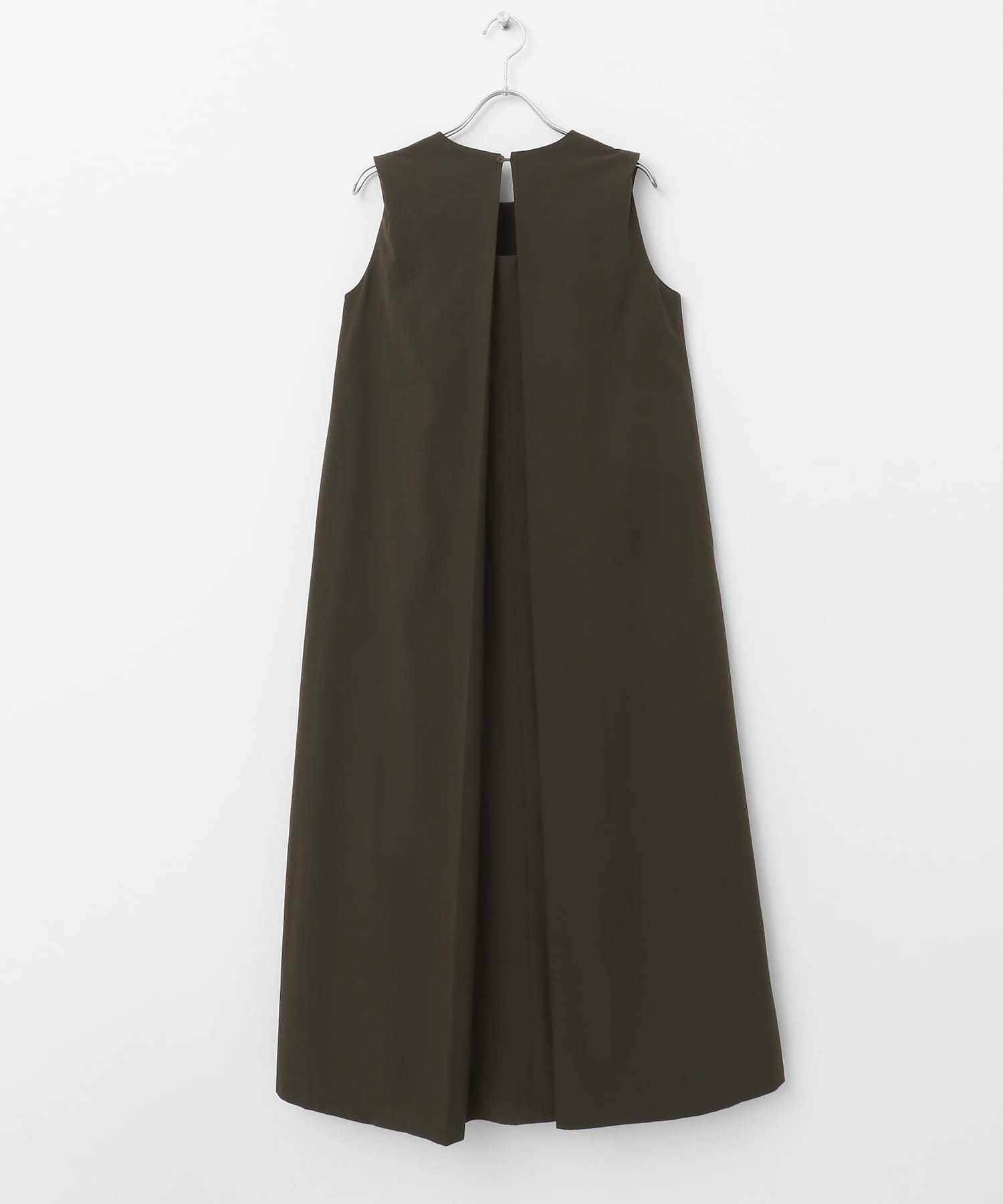 4WAYストレッチテントラインワンピース KHAKI COMPACT