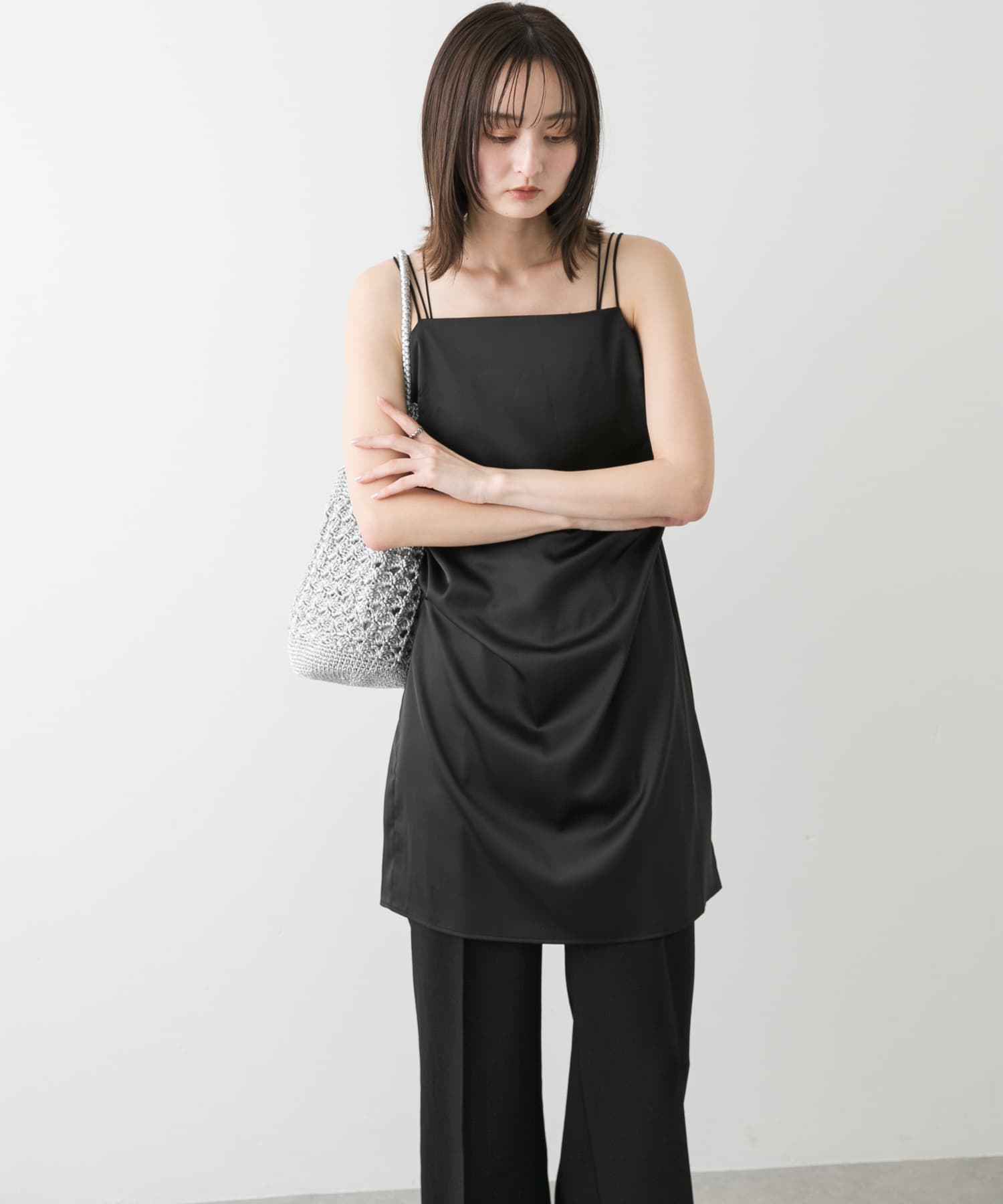 身長：169cm サイズ：one