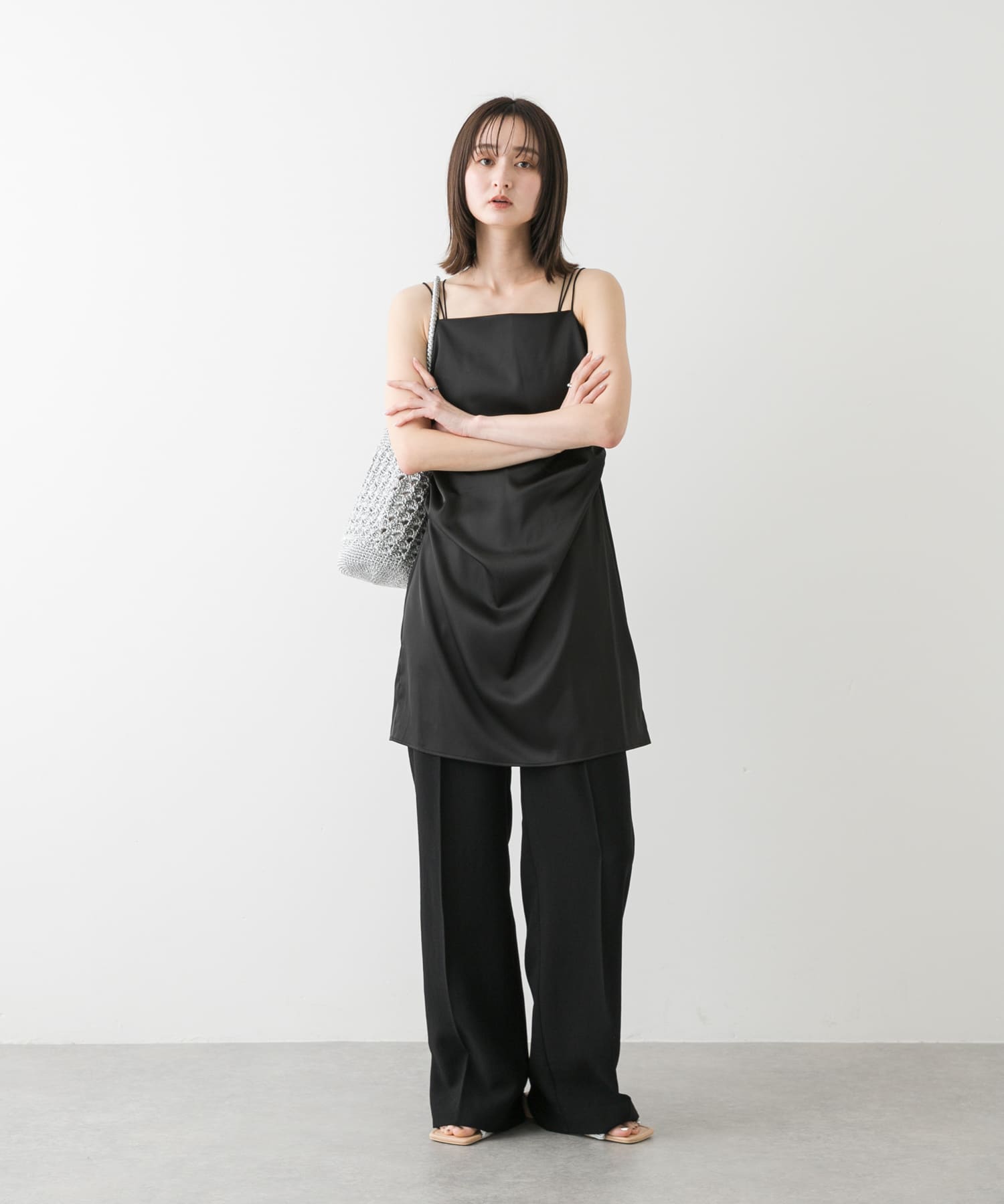 身長：169cm サイズ：one