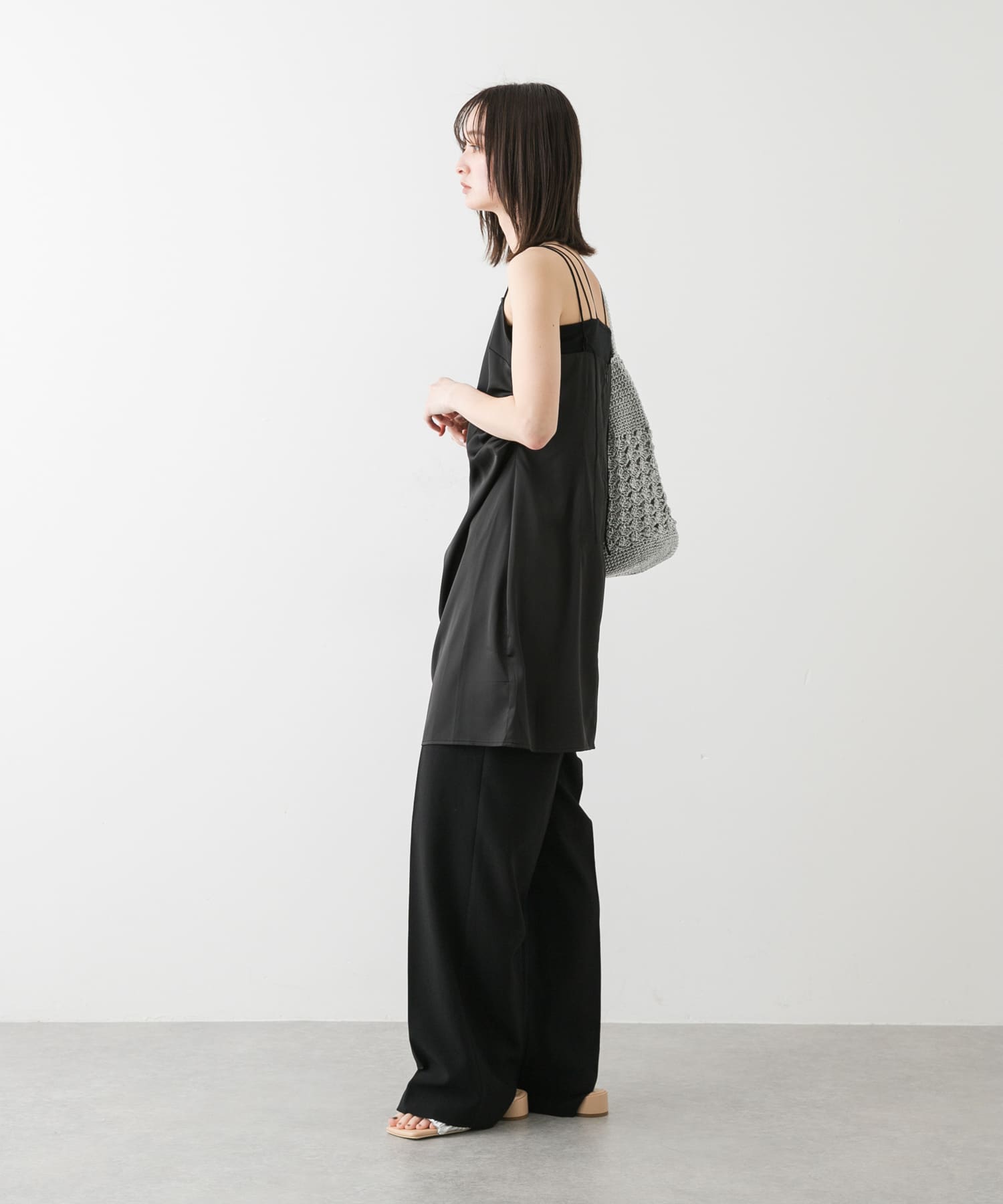 身長：169cm サイズ：one