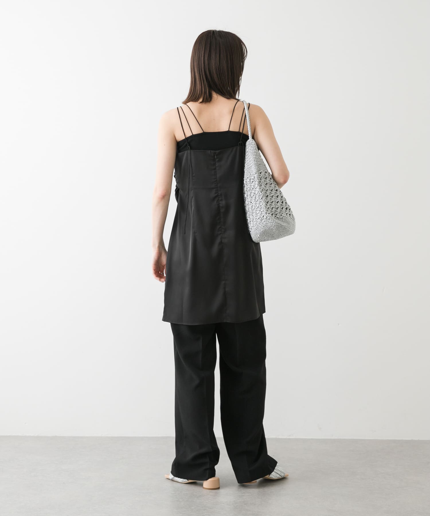 身長：169cm サイズ：one