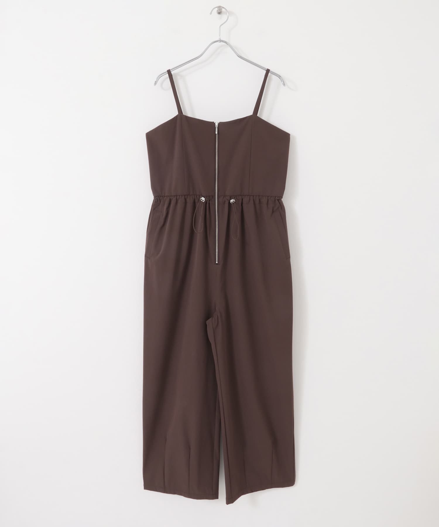 撥水UVカットウエストドローオールインワン BROWN S