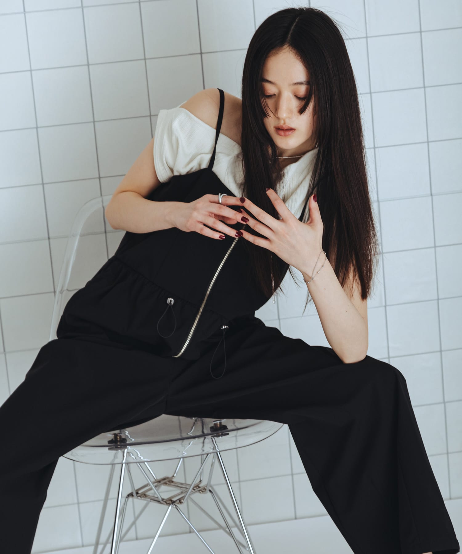 身長：160cm サイズ：M