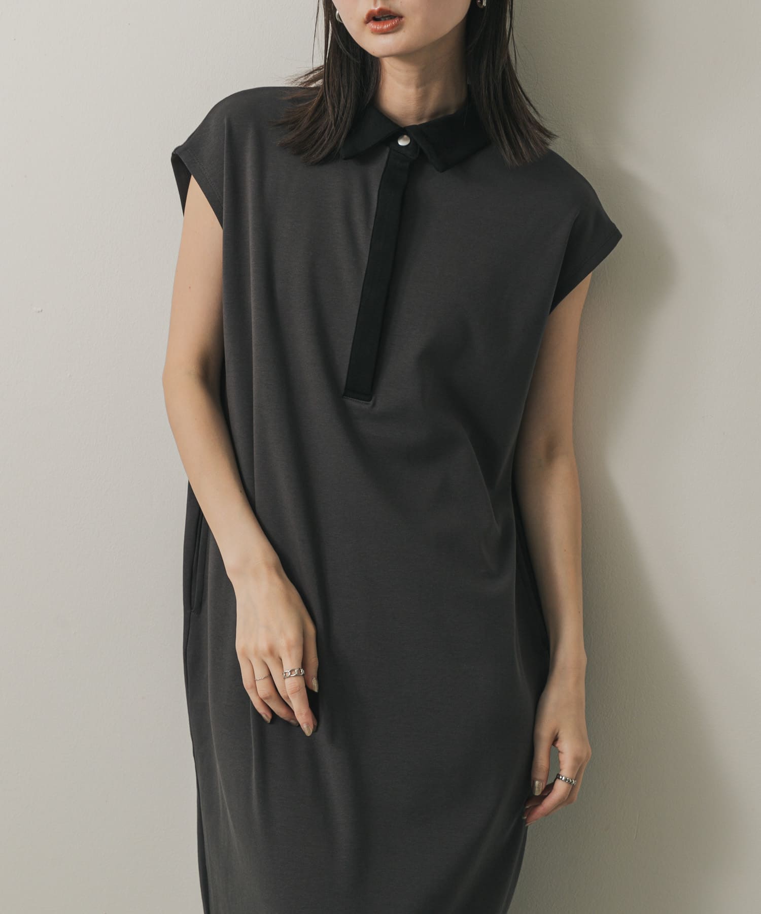SENEE サテンキャミワンピース（S） satin cami onepiece (サテンキャミワンピース)（ワンピース