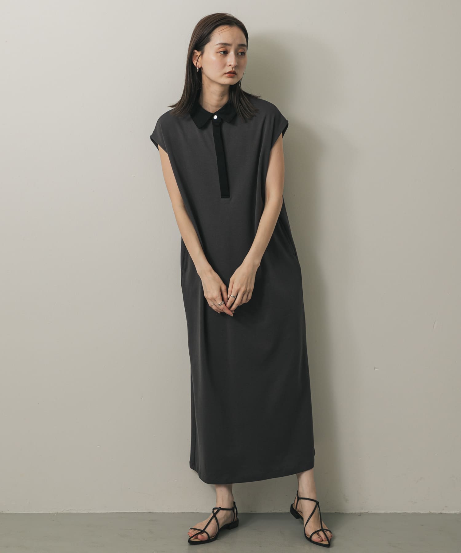 身長：169cm サイズ：one