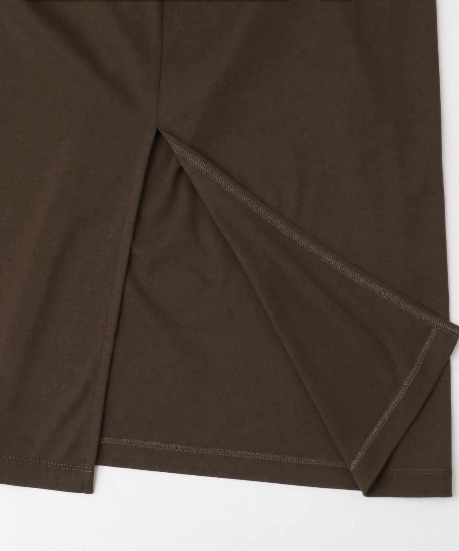 カットポロシャツワンピース BROWN COMPACT