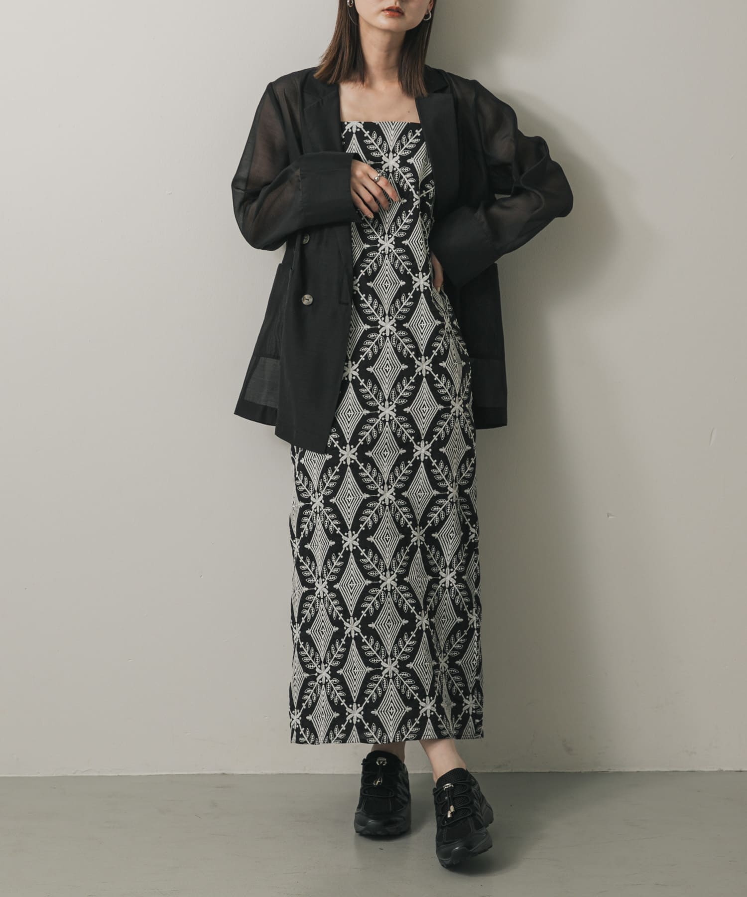 身長：169cm サイズ：one