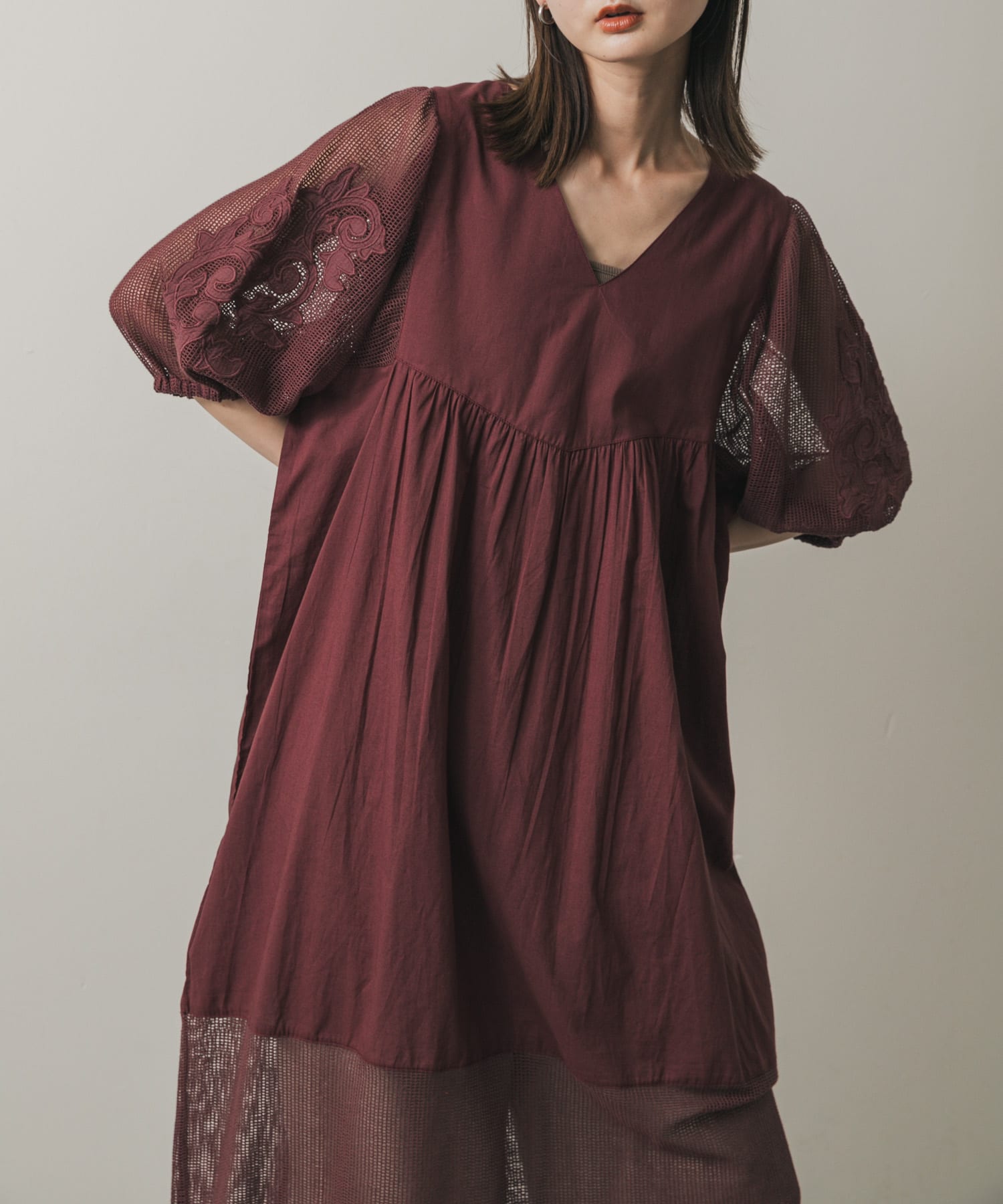 身長：169cm サイズ：one