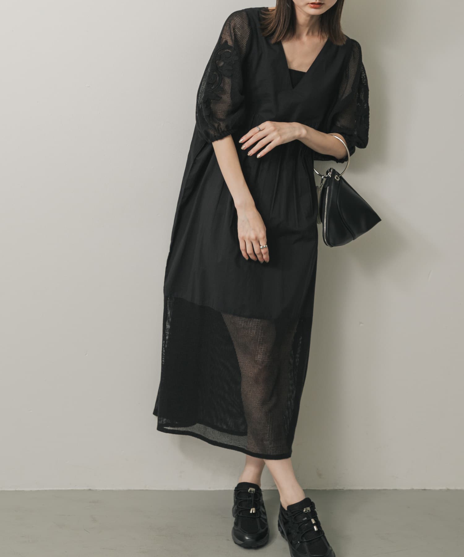 身長：169cm サイズ：one