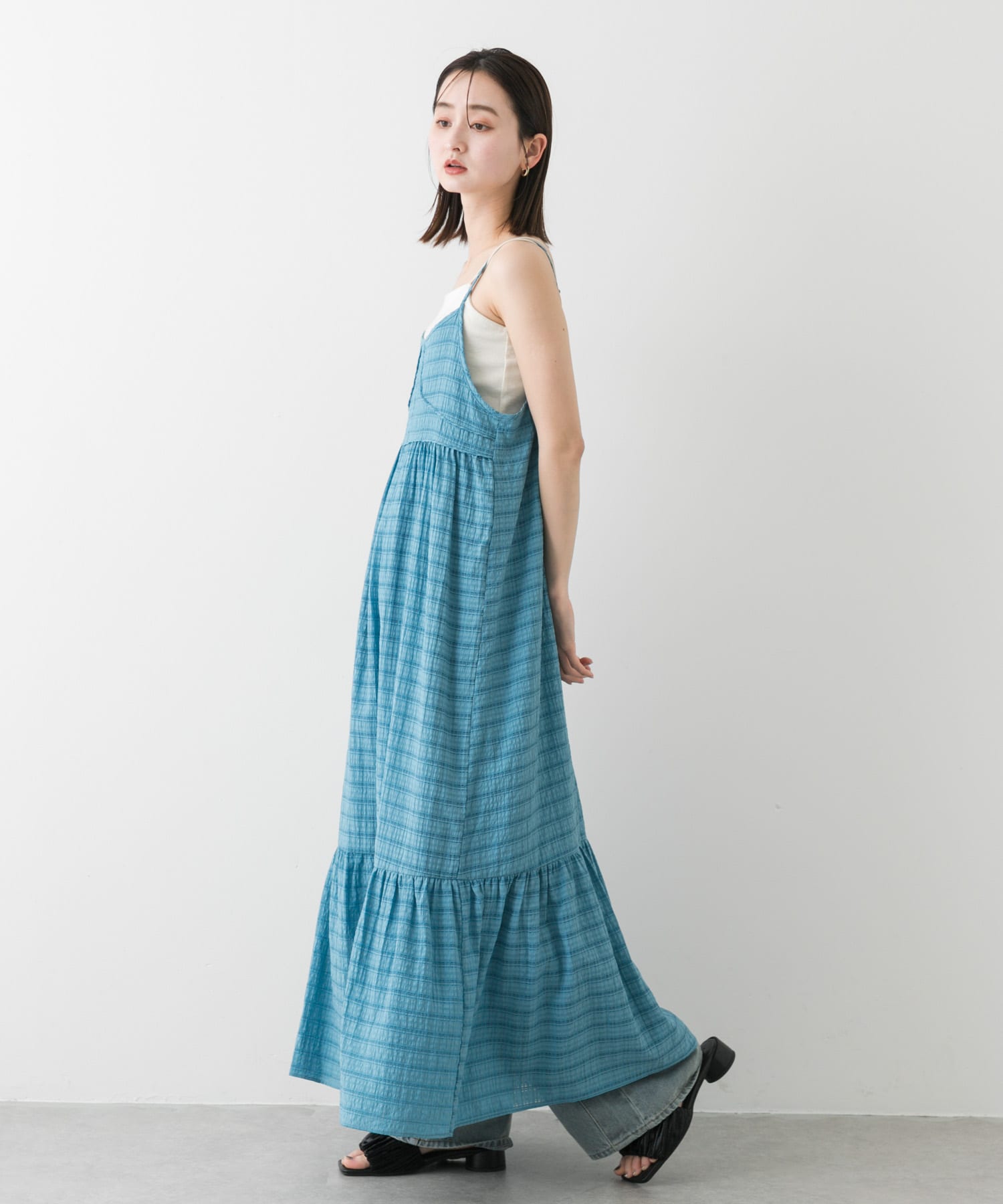 身長：169cm サイズ：one