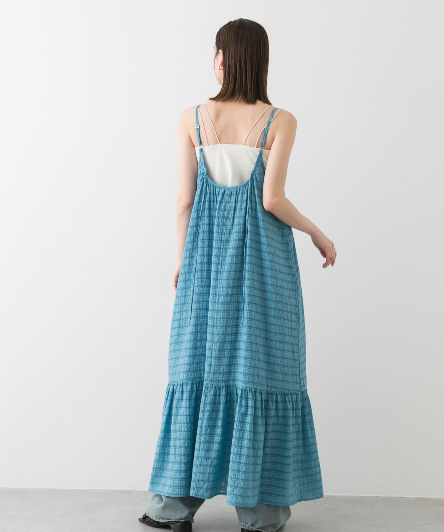 身長：169cm サイズ：one