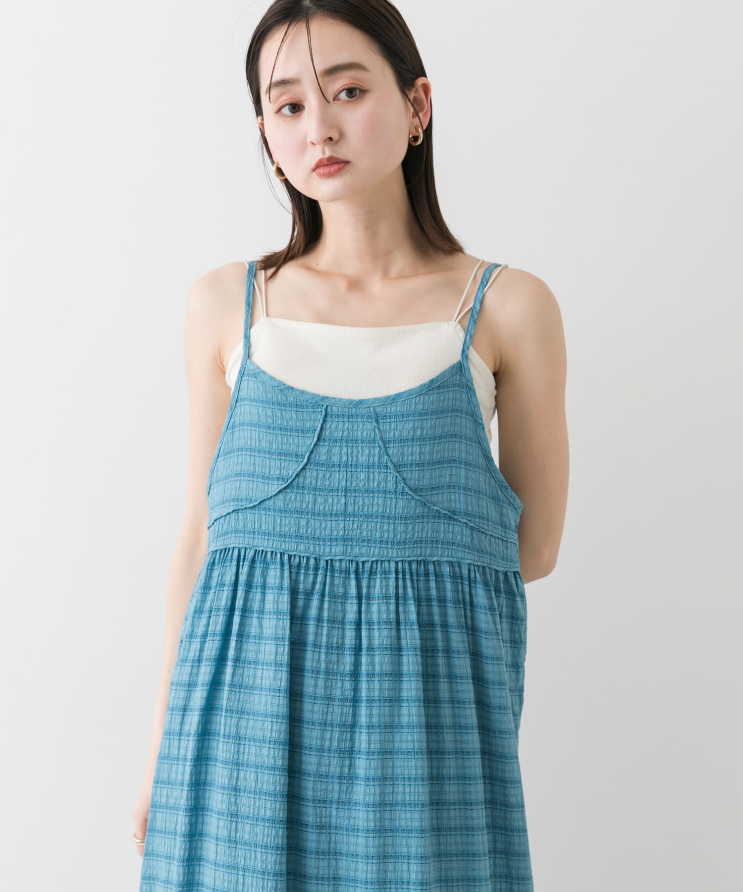 身長：169cm サイズ：one