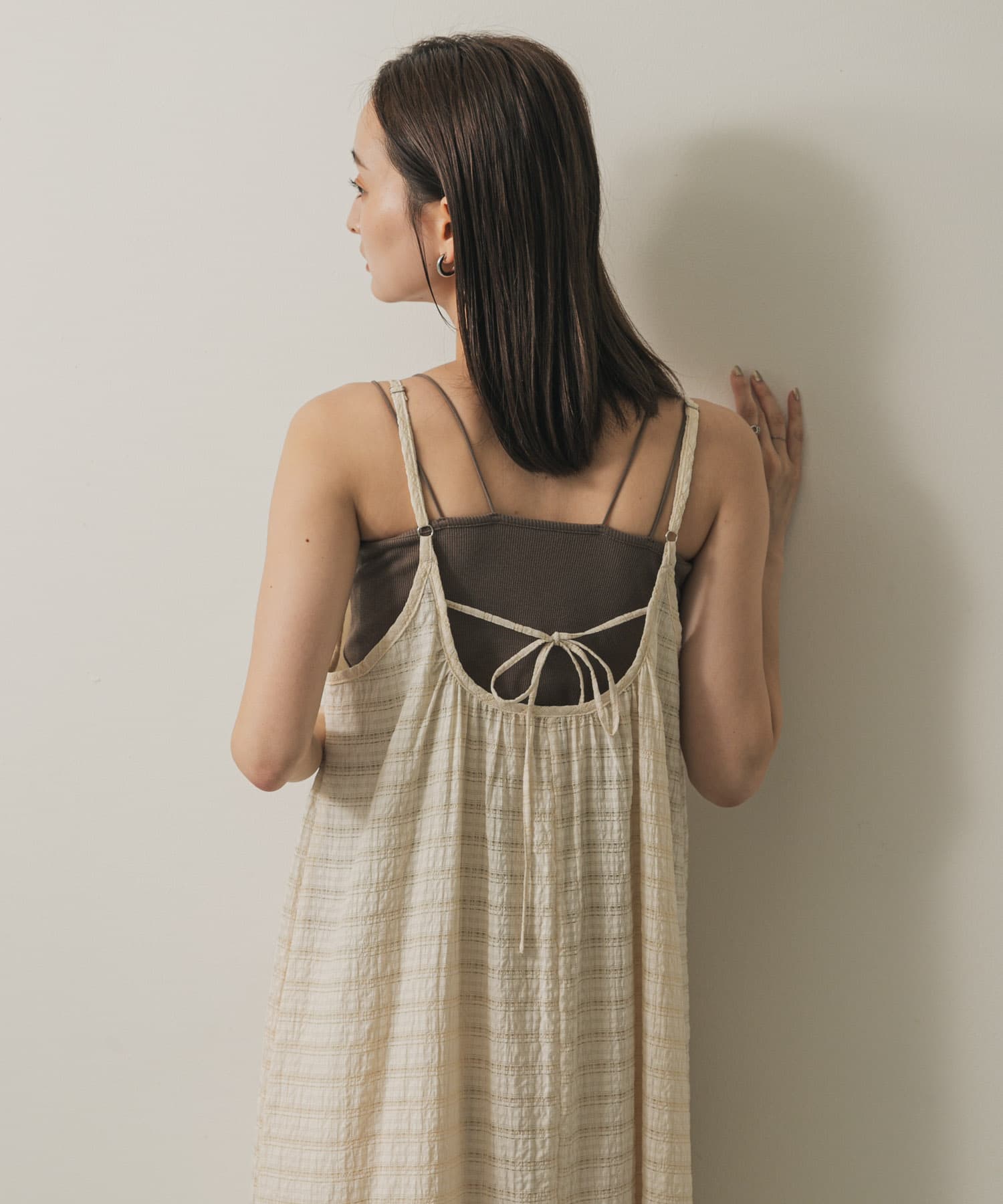 身長：169cm サイズ：one